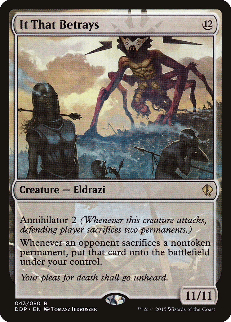 It That Betrays — Duel Decks: Zendikar vs. Eldrazi — Magic: The Gathering