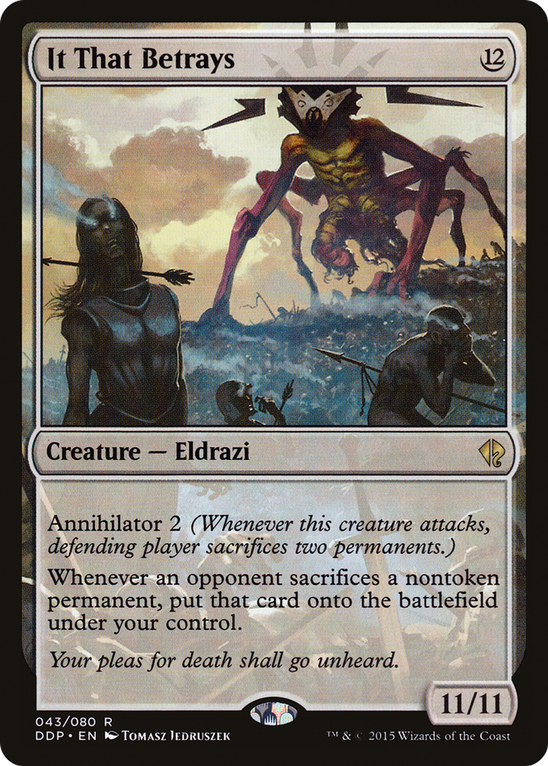 It That Betrays — Duel Decks: Zendikar vs. Eldrazi — Magic: The Gathering