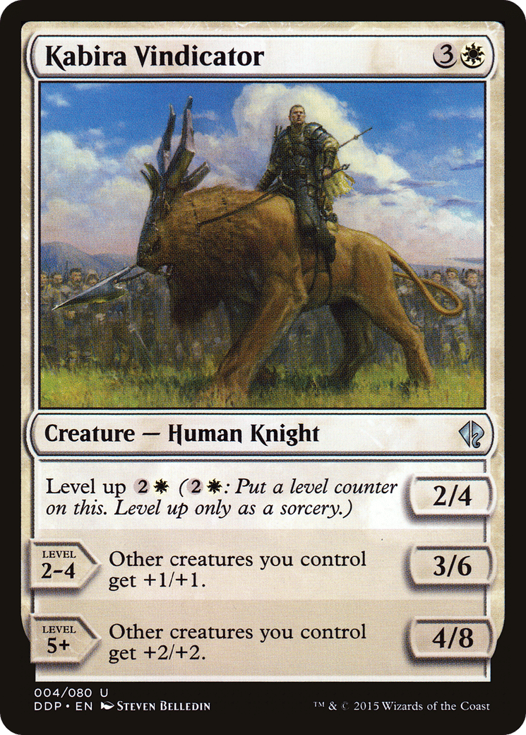 Kabira Vindicator — Duel Decks: Zendikar vs. Eldrazi — Magic: The Gathering