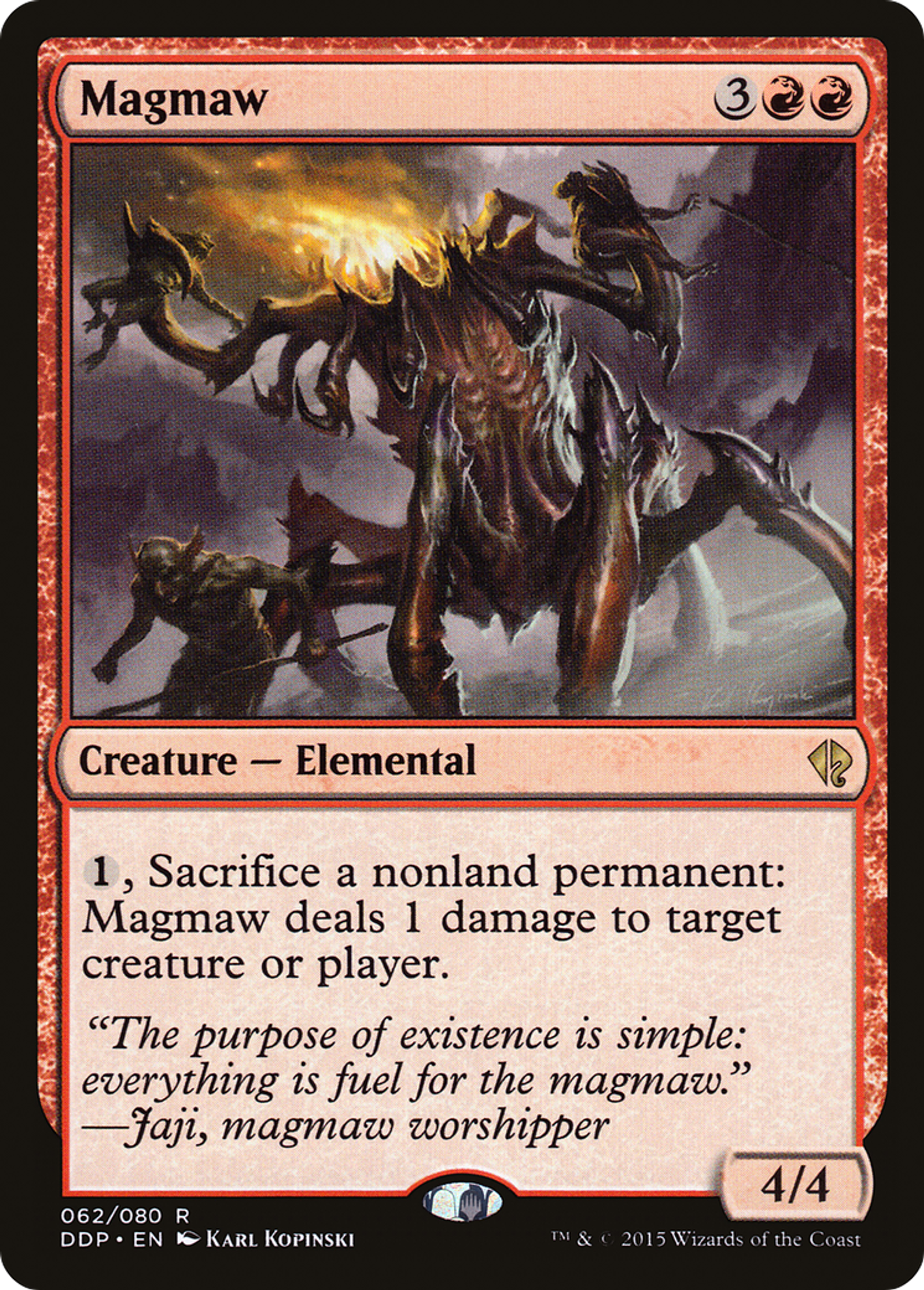 Magmaw — Duel Decks: Zendikar vs. Eldrazi — Magic: The Gathering