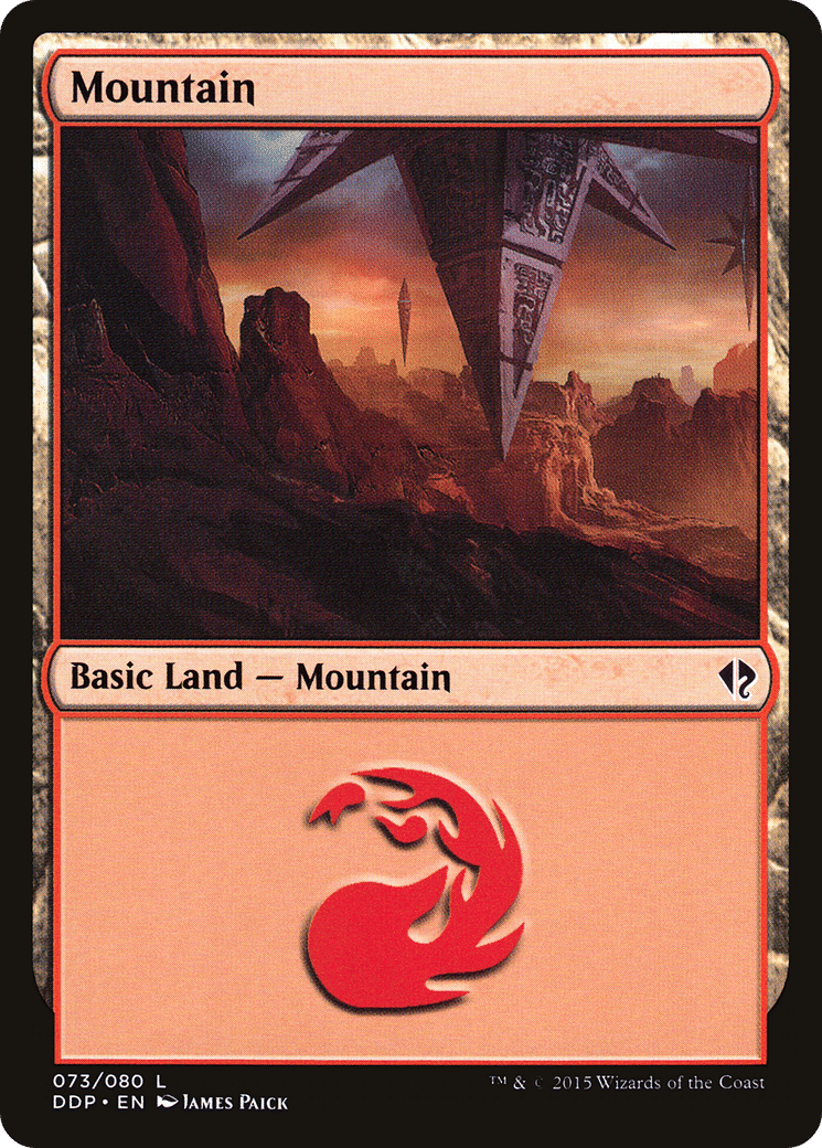 Mountain — Duel Decks: Zendikar vs. Eldrazi — Magic: The Gathering