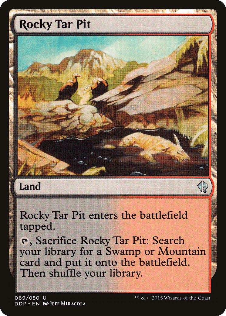 Rocky Tar Pit — Duel Decks: Zendikar vs. Eldrazi — Magic: The Gathering