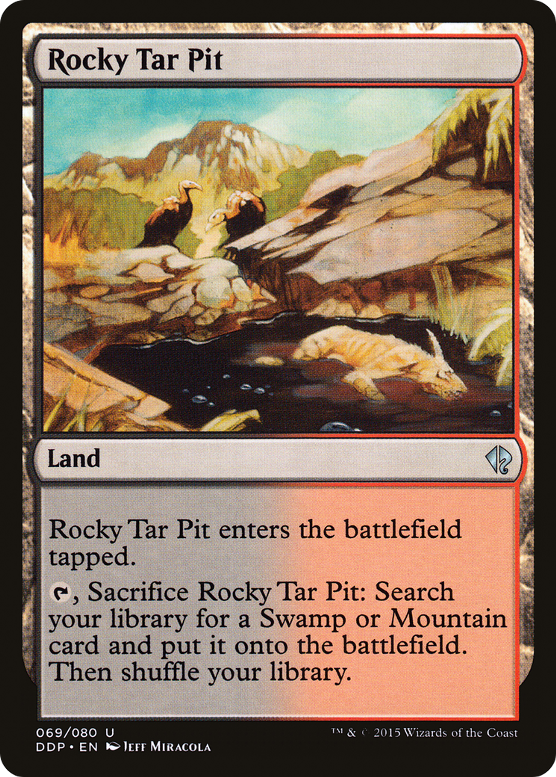 Rocky Tar Pit — Duel Decks: Zendikar vs. Eldrazi — Magic: The Gathering