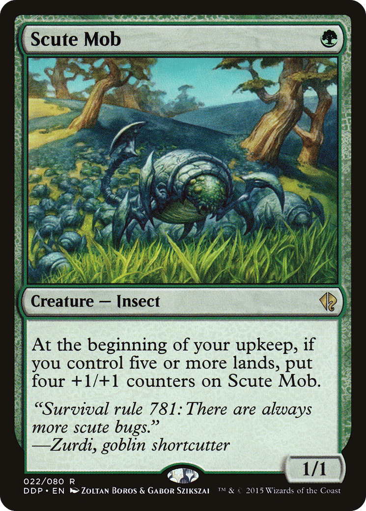 Foule de scalaires — Duel Decks: Zendikar vs. Eldrazi — Magic: The Gathering