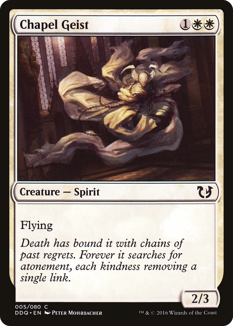 Geist de chapelle — Duel Decks: Blessed vs. Cursed — Magic: The Gathering