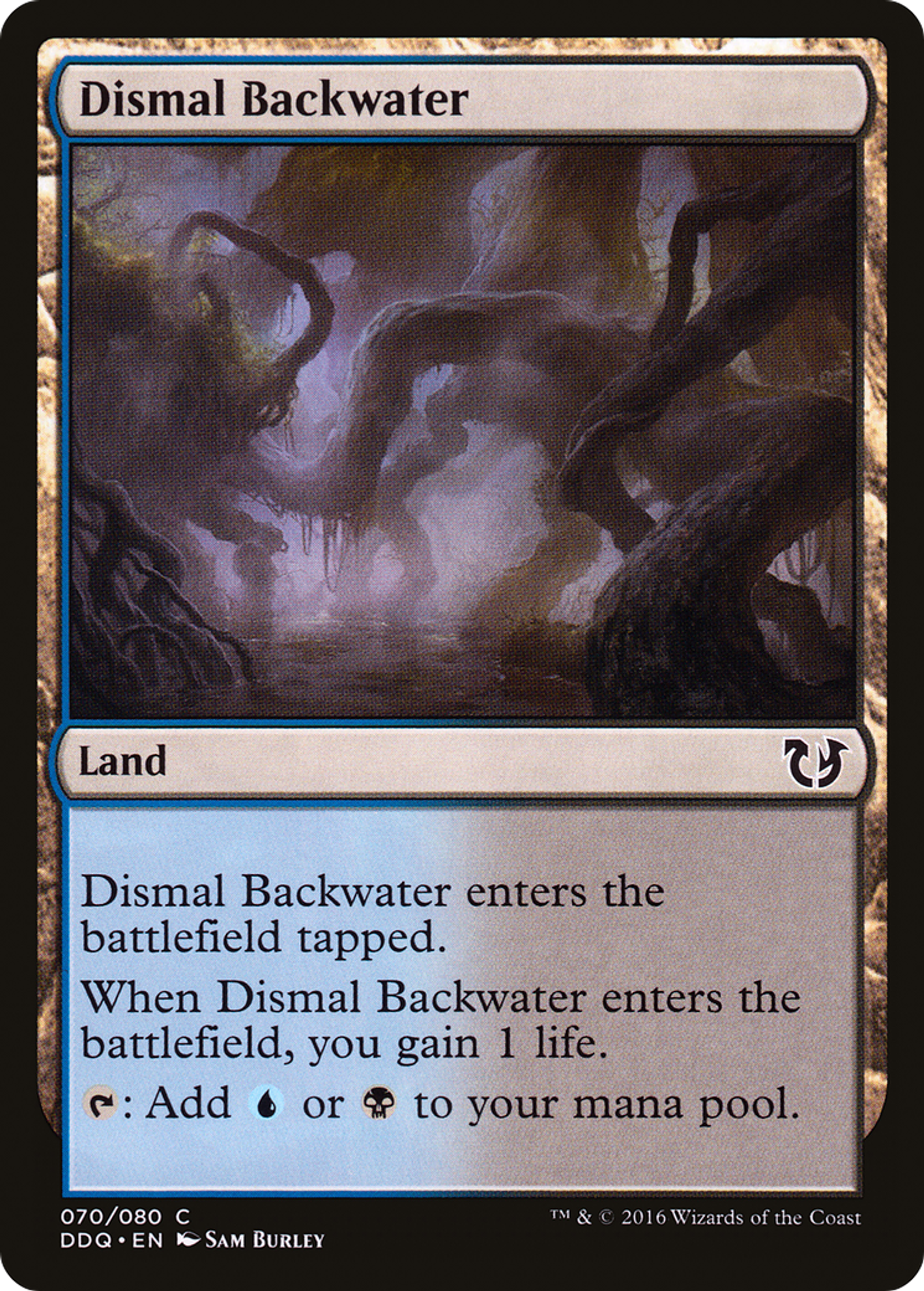 Dismal Backwater — Duel Decks: Blessed vs. Cursed — Magic: The Gathering