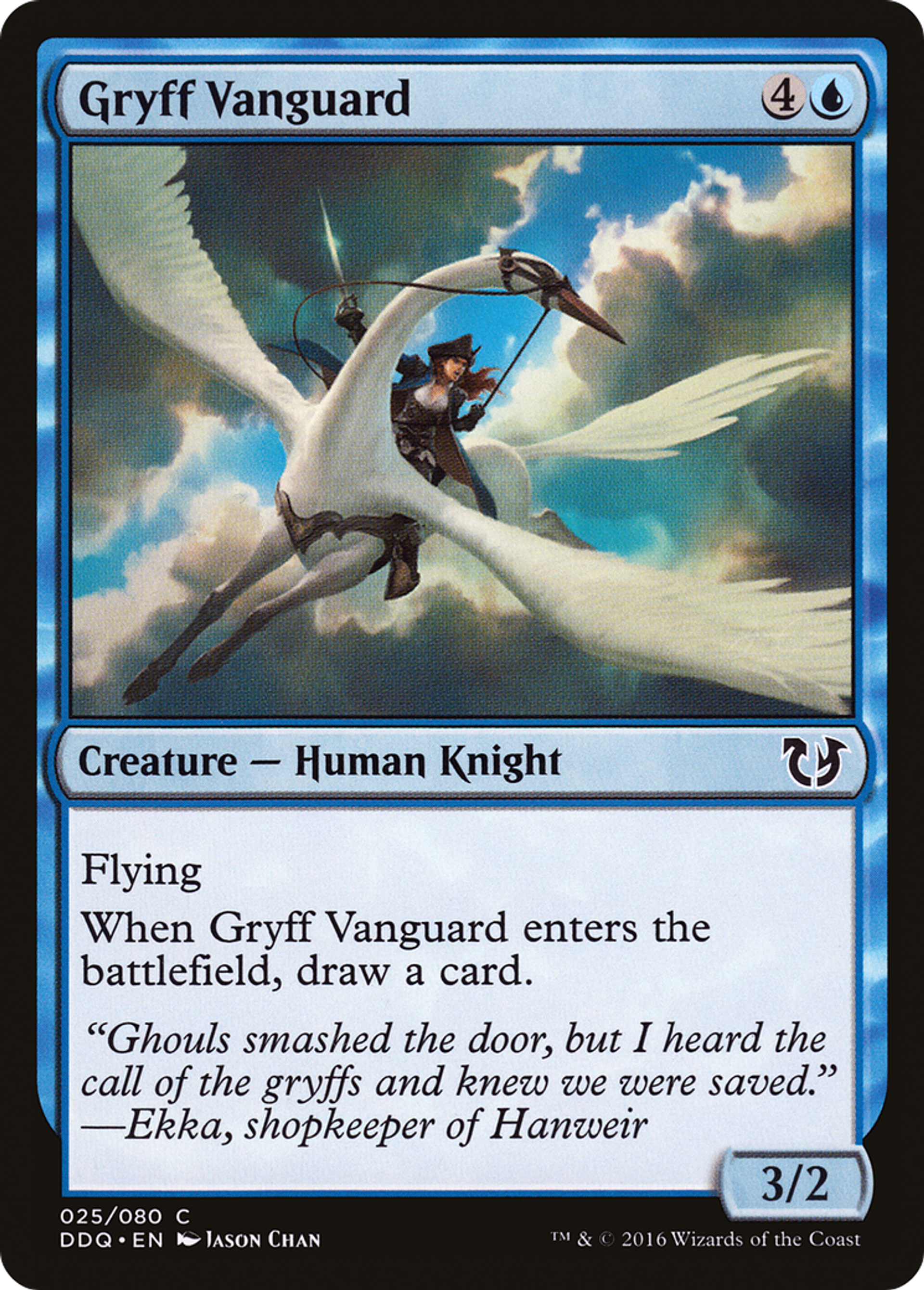 Gryff Vanguard — Duel Decks: Blessed vs. Cursed — Magic: The Gathering