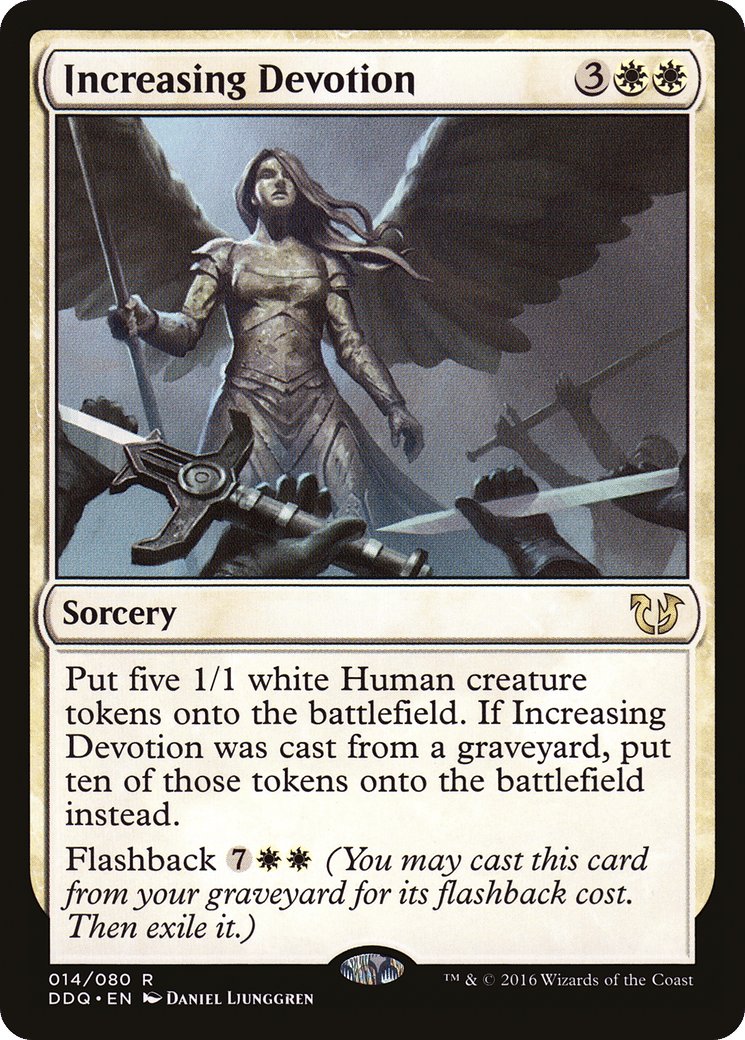 Increasing Devotion — Duel Decks: Blessed vs. Cursed — Magic: The Gathering