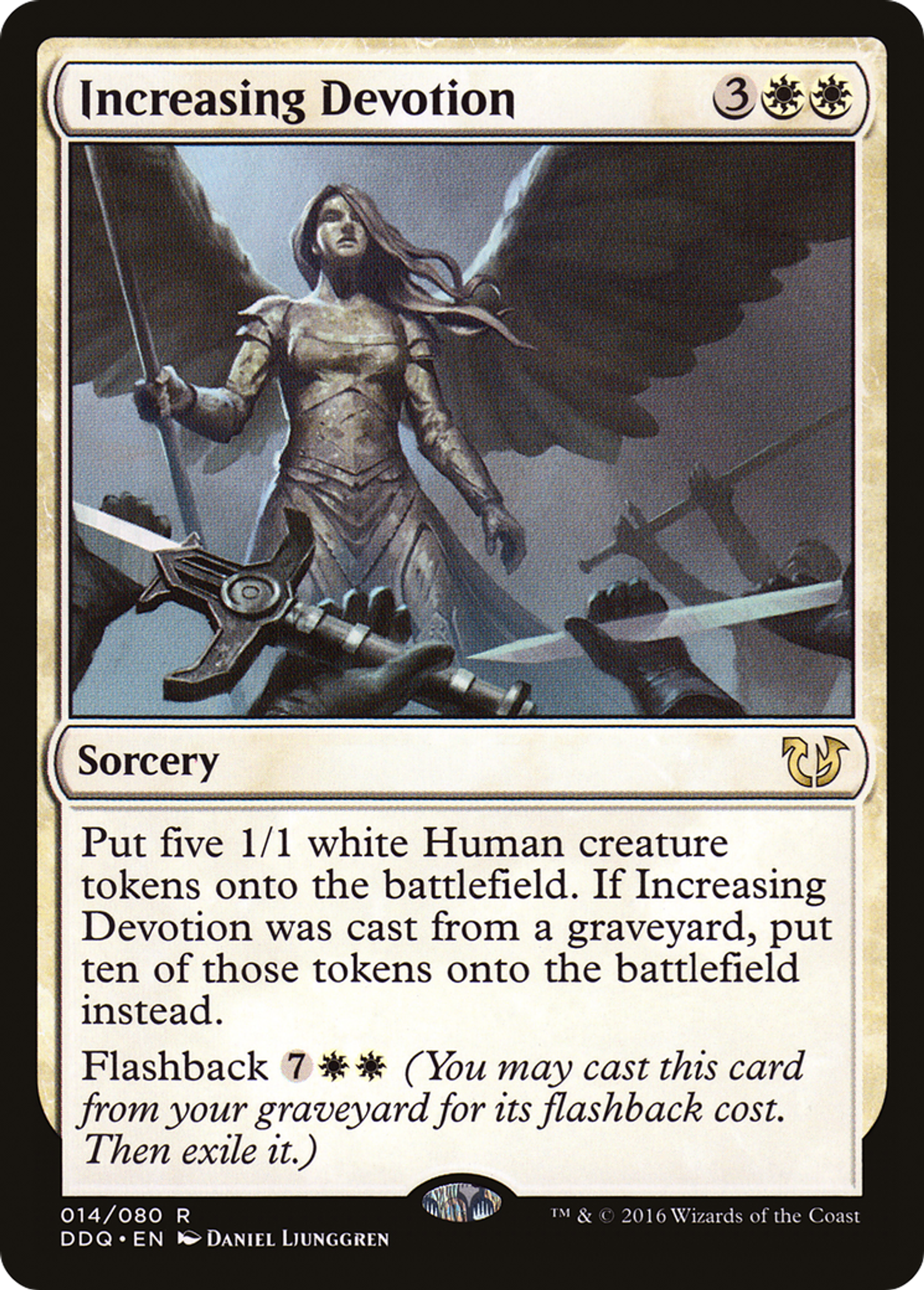 Dévotion grandissante — Duel Decks: Blessed vs. Cursed — Magic: The Gathering