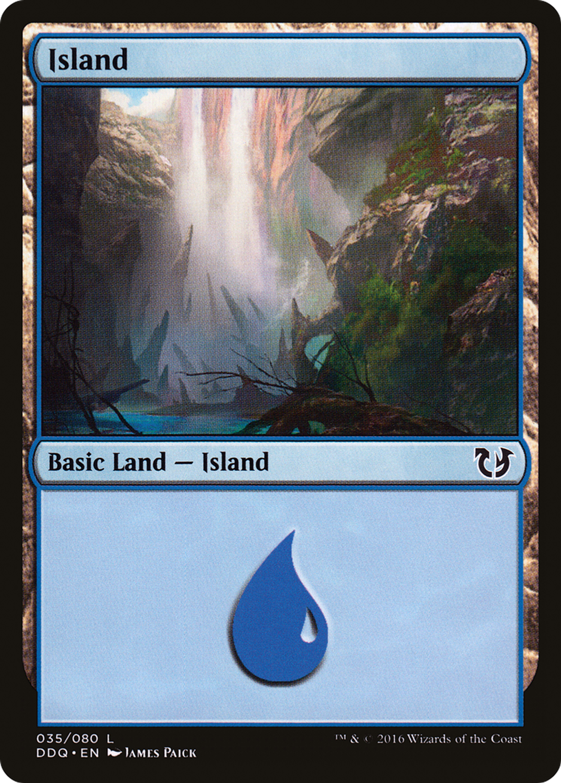 Island — Duel Decks: Blessed vs. Cursed — Magic: The Gathering