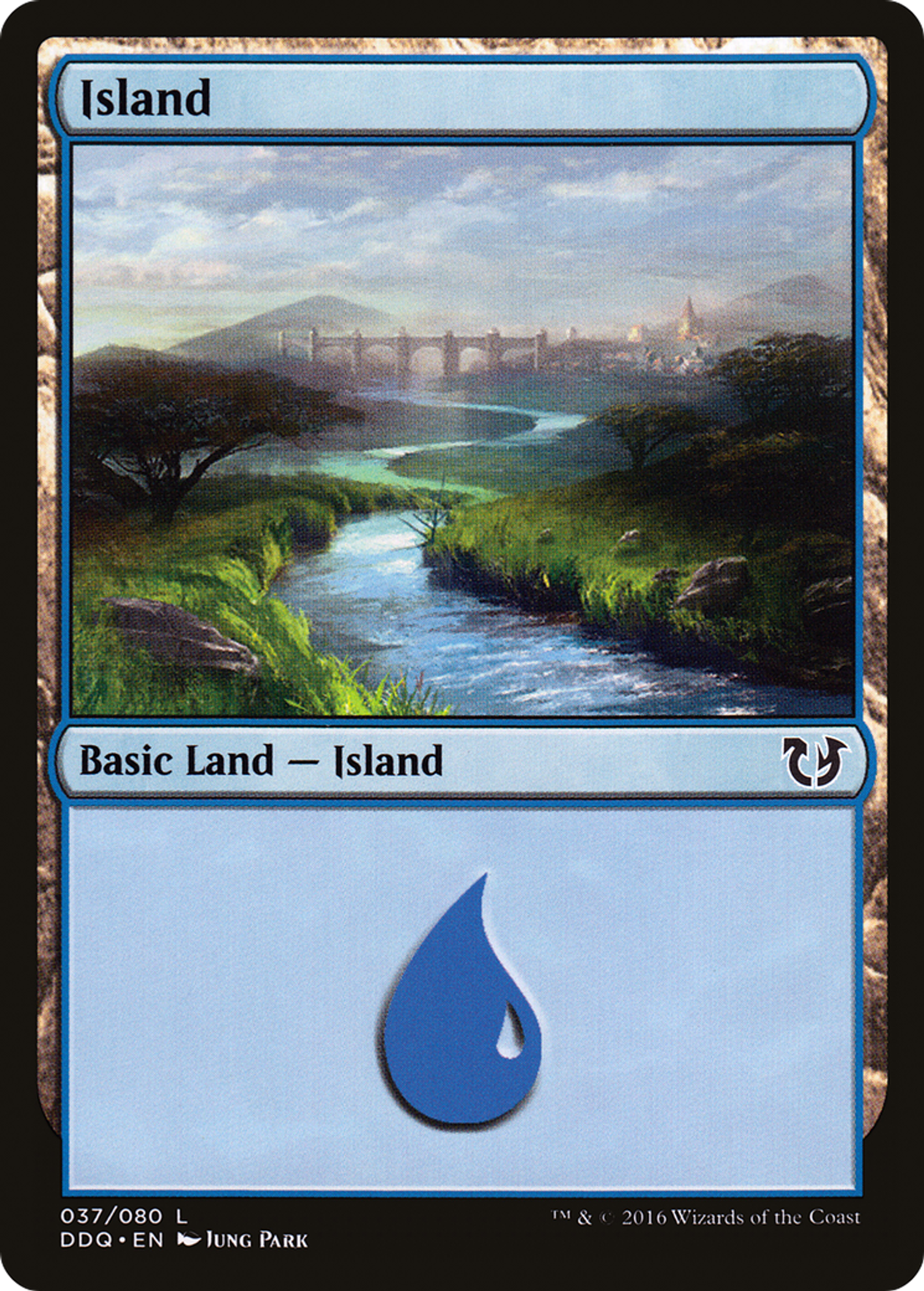 Island — Duel Decks: Blessed vs. Cursed — Magic: The Gathering