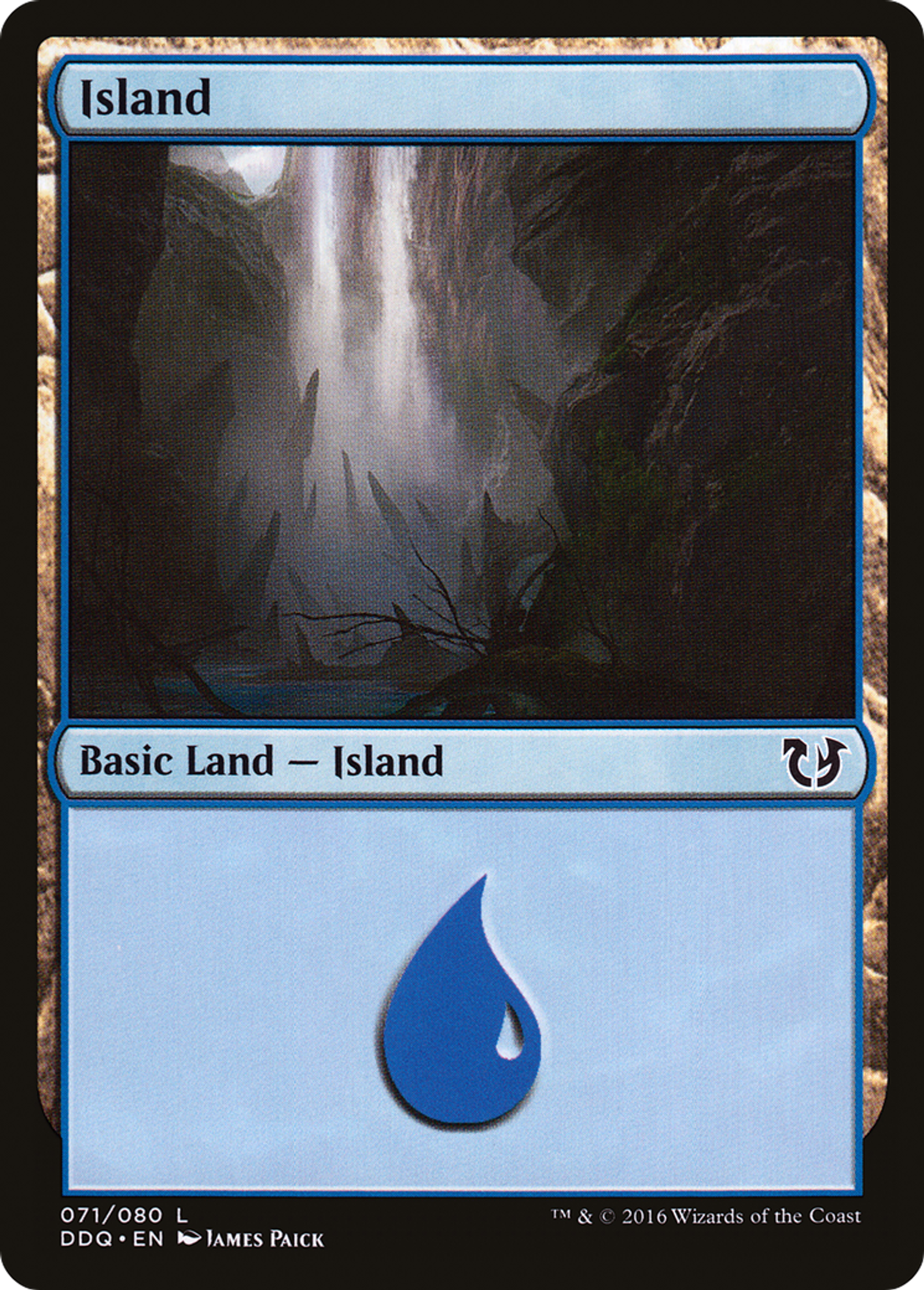 Island — Duel Decks: Blessed vs. Cursed — Magic: The Gathering