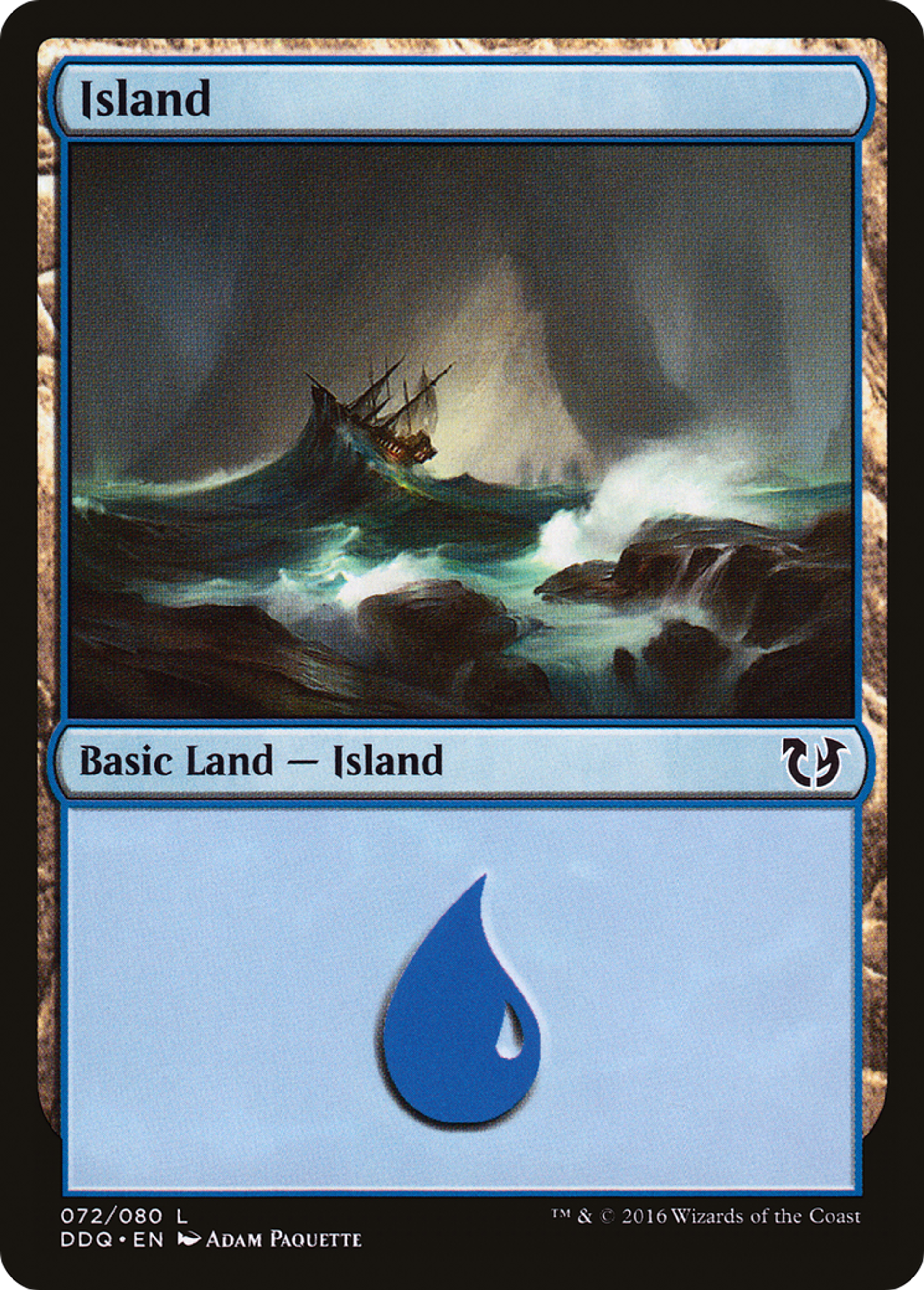 Island — Duel Decks: Blessed vs. Cursed — Magic: The Gathering