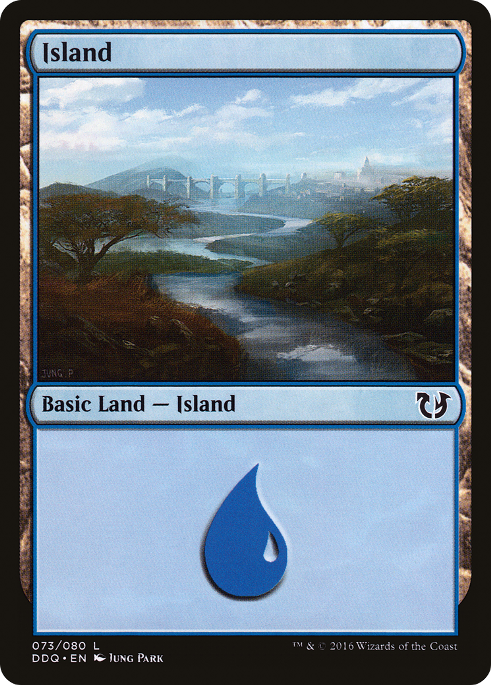 Island — Duel Decks: Blessed vs. Cursed — Magic: The Gathering