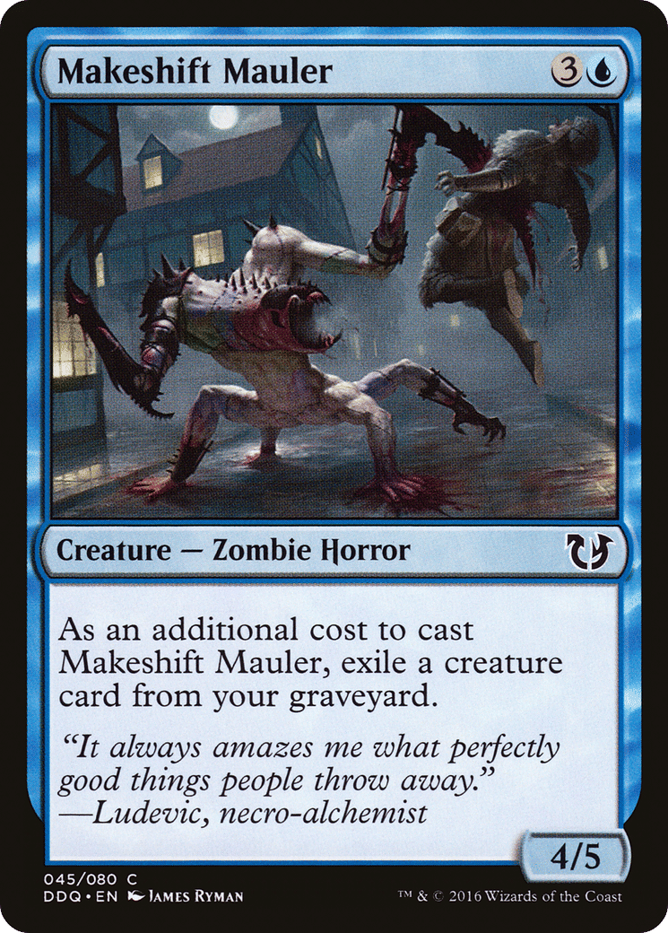 Makeshift Mauler — Duel Decks: Blessed vs. Cursed — Magic: The Gathering