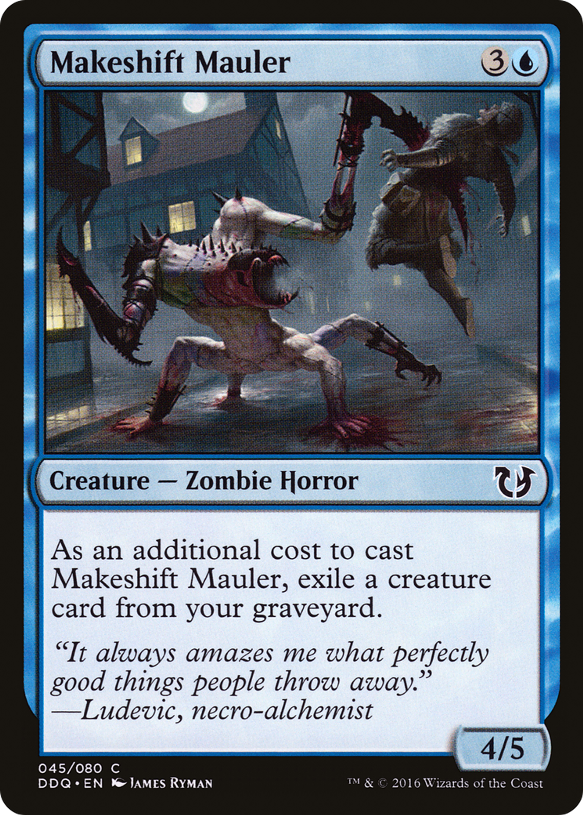 Makeshift Mauler — Duel Decks: Blessed vs. Cursed — Magic: The Gathering