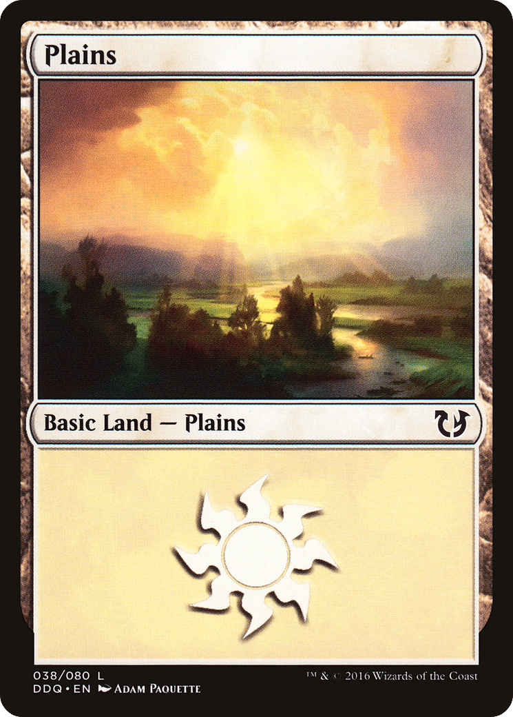 Plains — Duel Decks: Blessed vs. Cursed — Magic: The Gathering