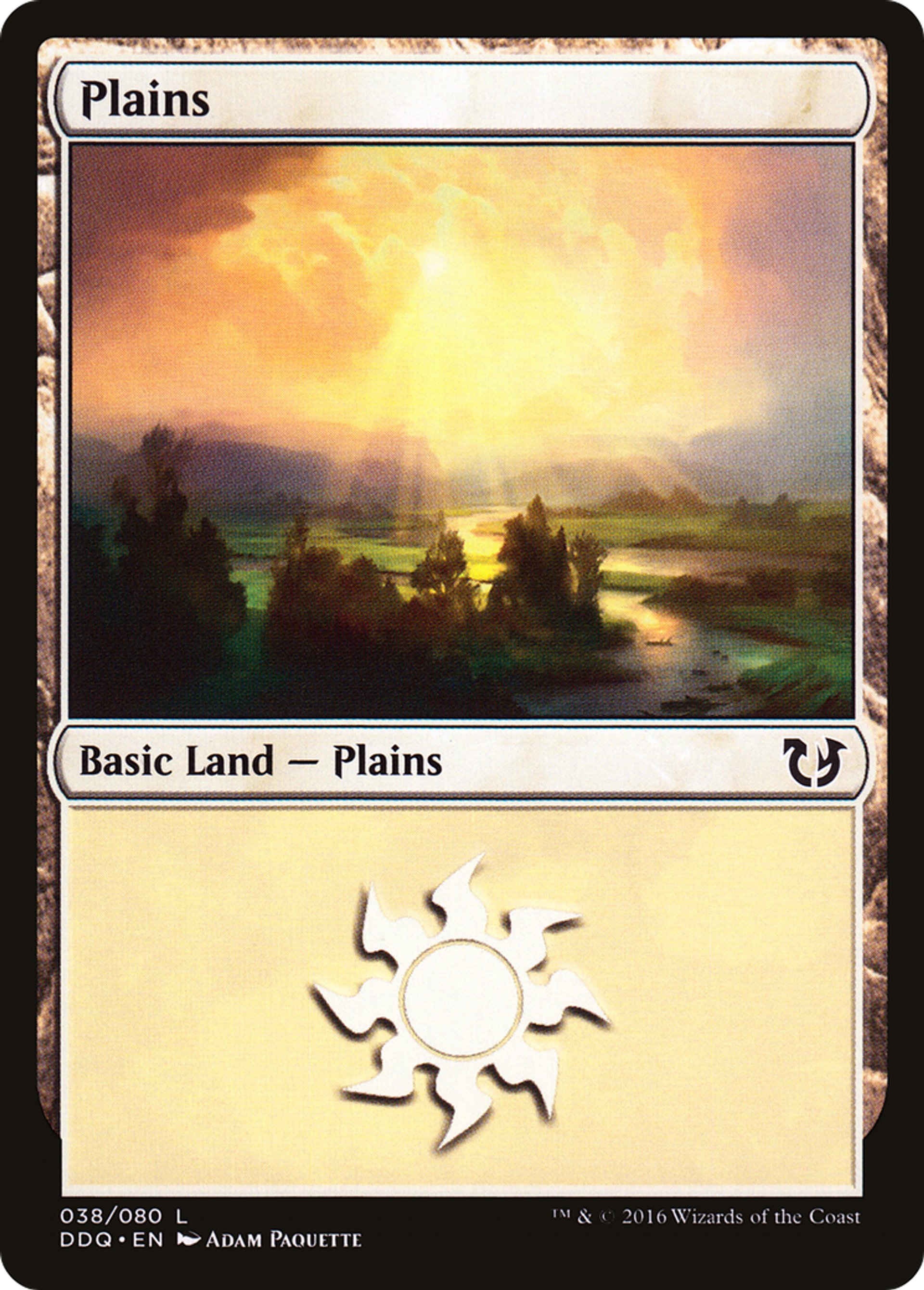 Plains — Duel Decks: Blessed vs. Cursed — Magic: The Gathering