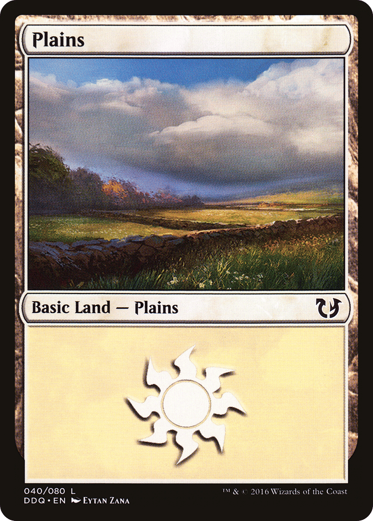 Plains — Duel Decks: Blessed vs. Cursed — Magic: The Gathering