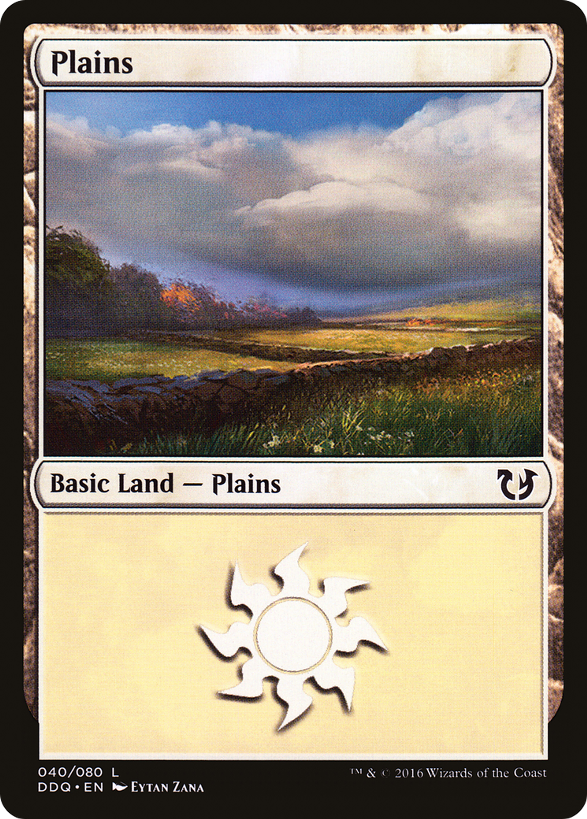 Plains — Duel Decks: Blessed vs. Cursed — Magic: The Gathering
