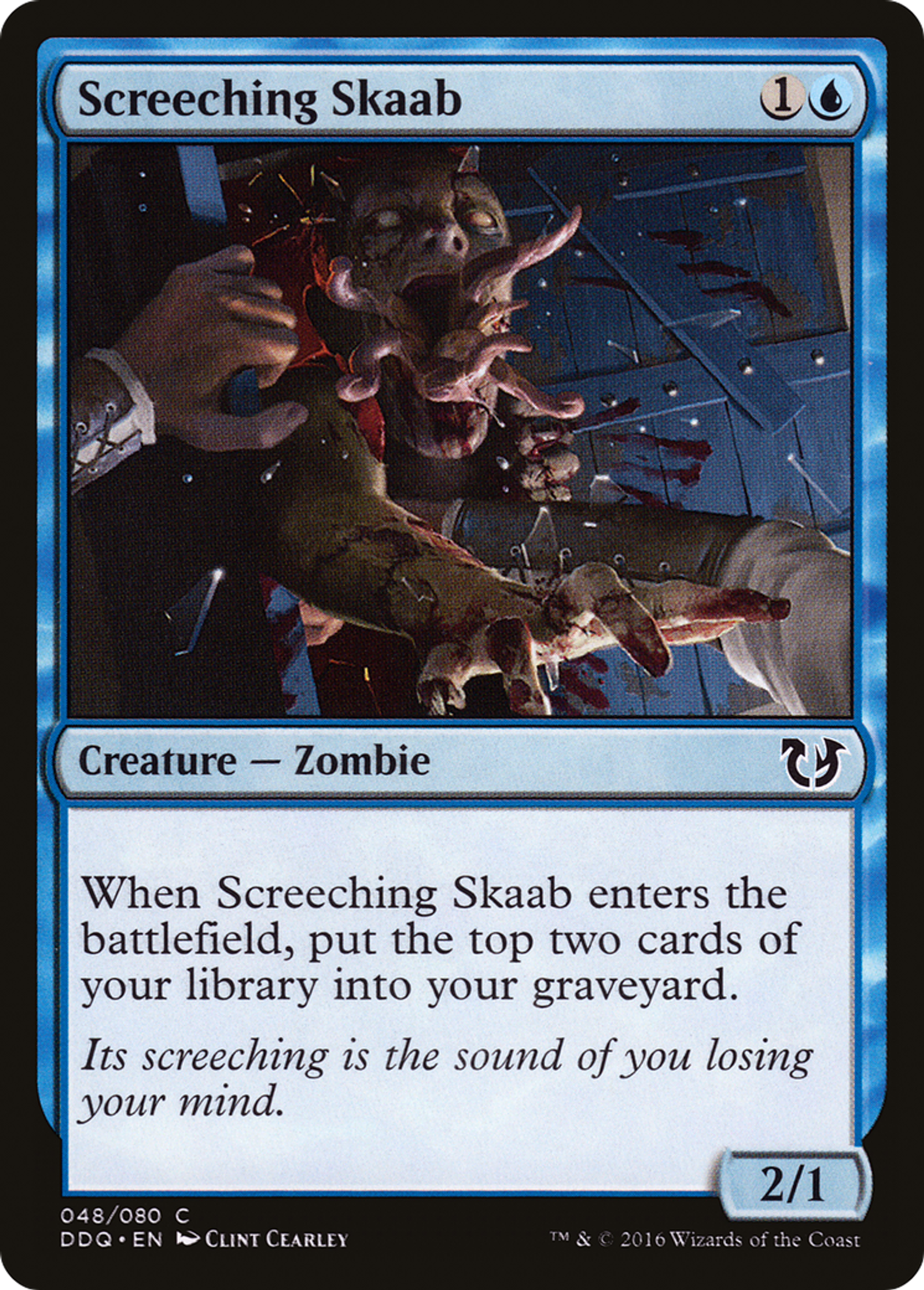 Screeching Skaab — Duel Decks: Blessed vs. Cursed — Magic: The Gathering