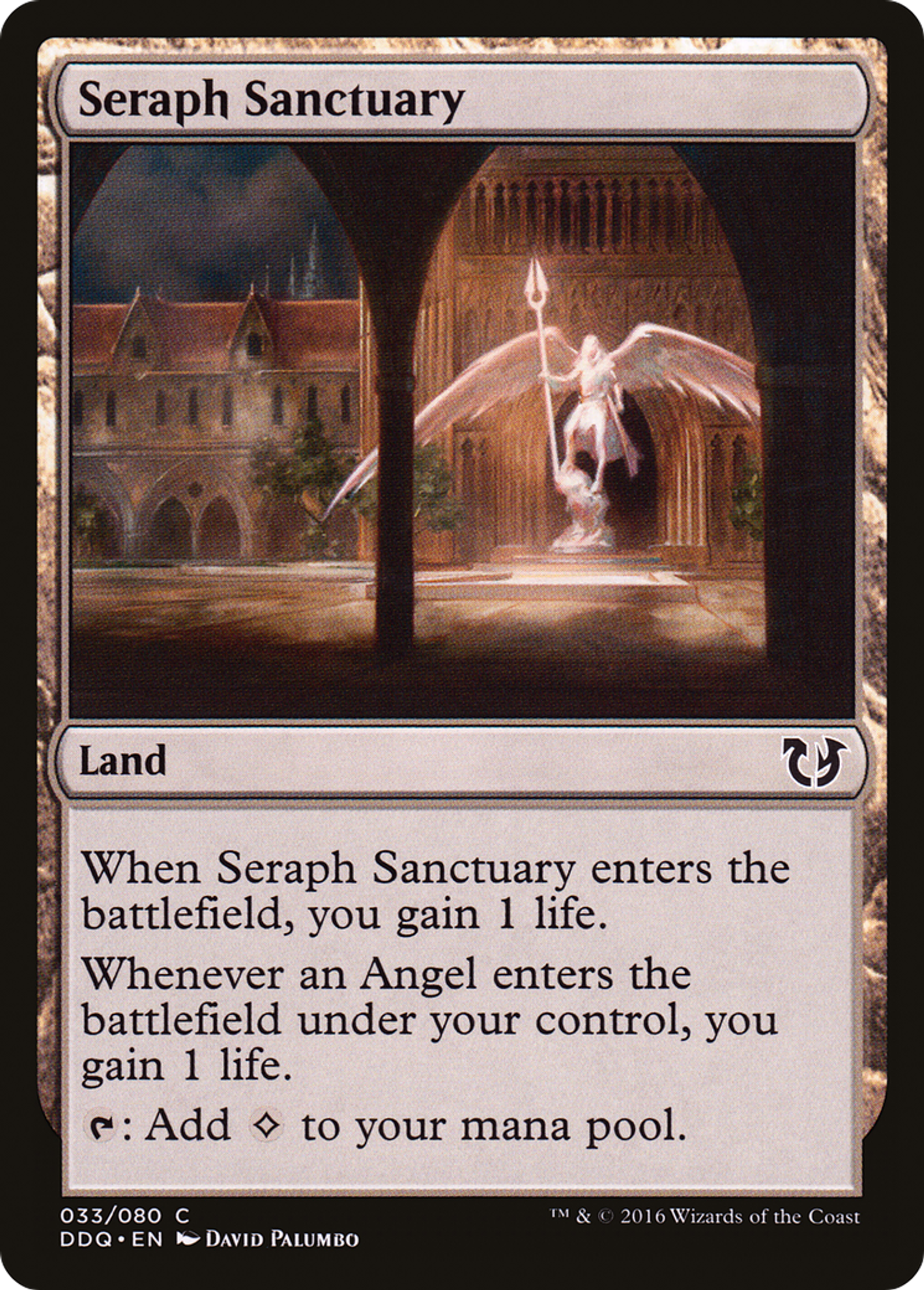 Seraph Sanctuary — Duel Decks: Blessed vs. Cursed — Magic: The Gathering
