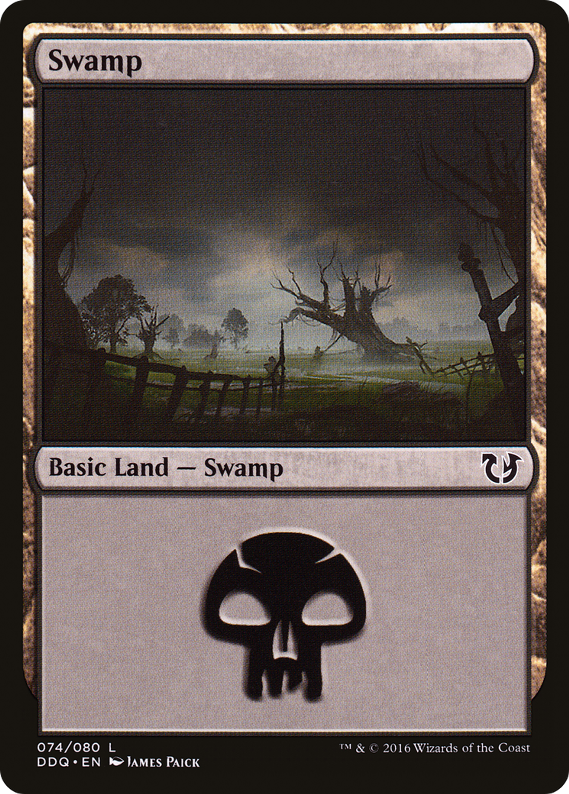 Swamp — Duel Decks: Blessed vs. Cursed — Magic: The Gathering