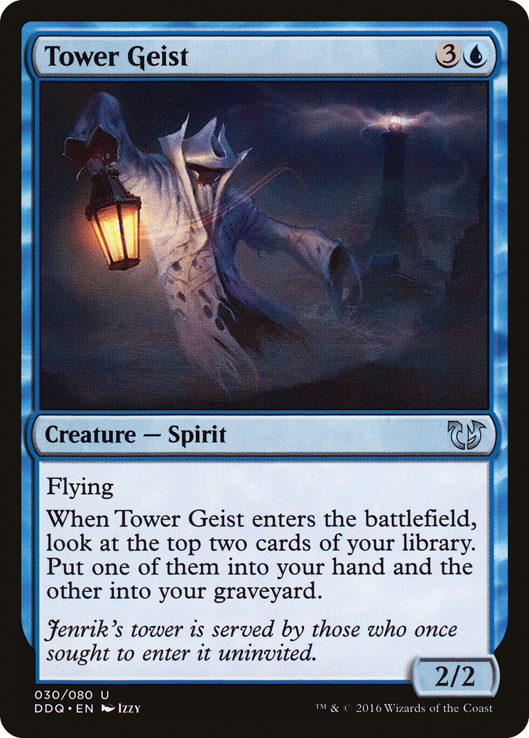 Tower Geist — Duel Decks: Blessed vs. Cursed — Magic: The Gathering