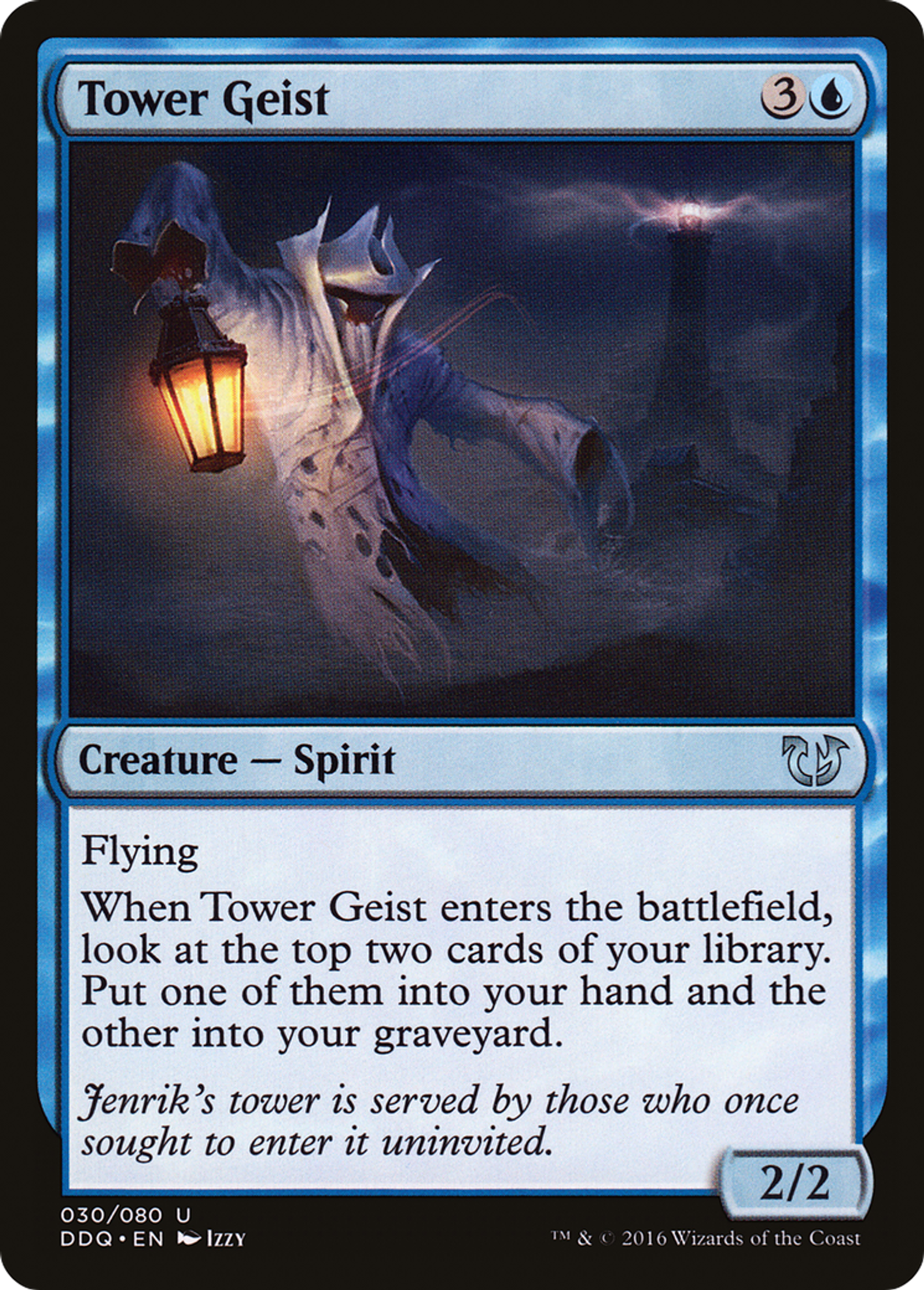 Tower Geist — Duel Decks: Blessed vs. Cursed — Magic: The Gathering