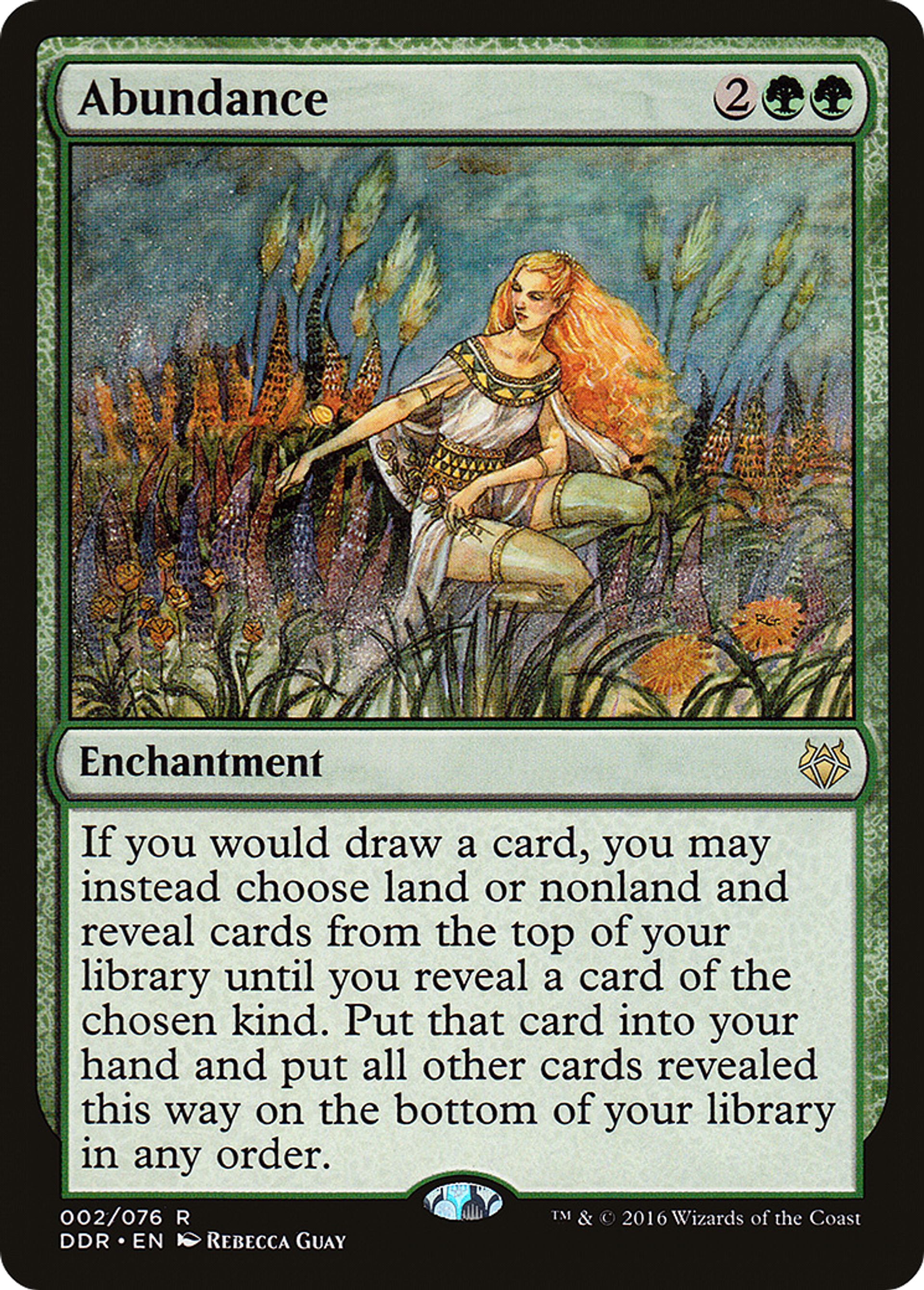 Abundance — Duel Decks: Nissa vs. Ob Nixilis — Magic: The Gathering