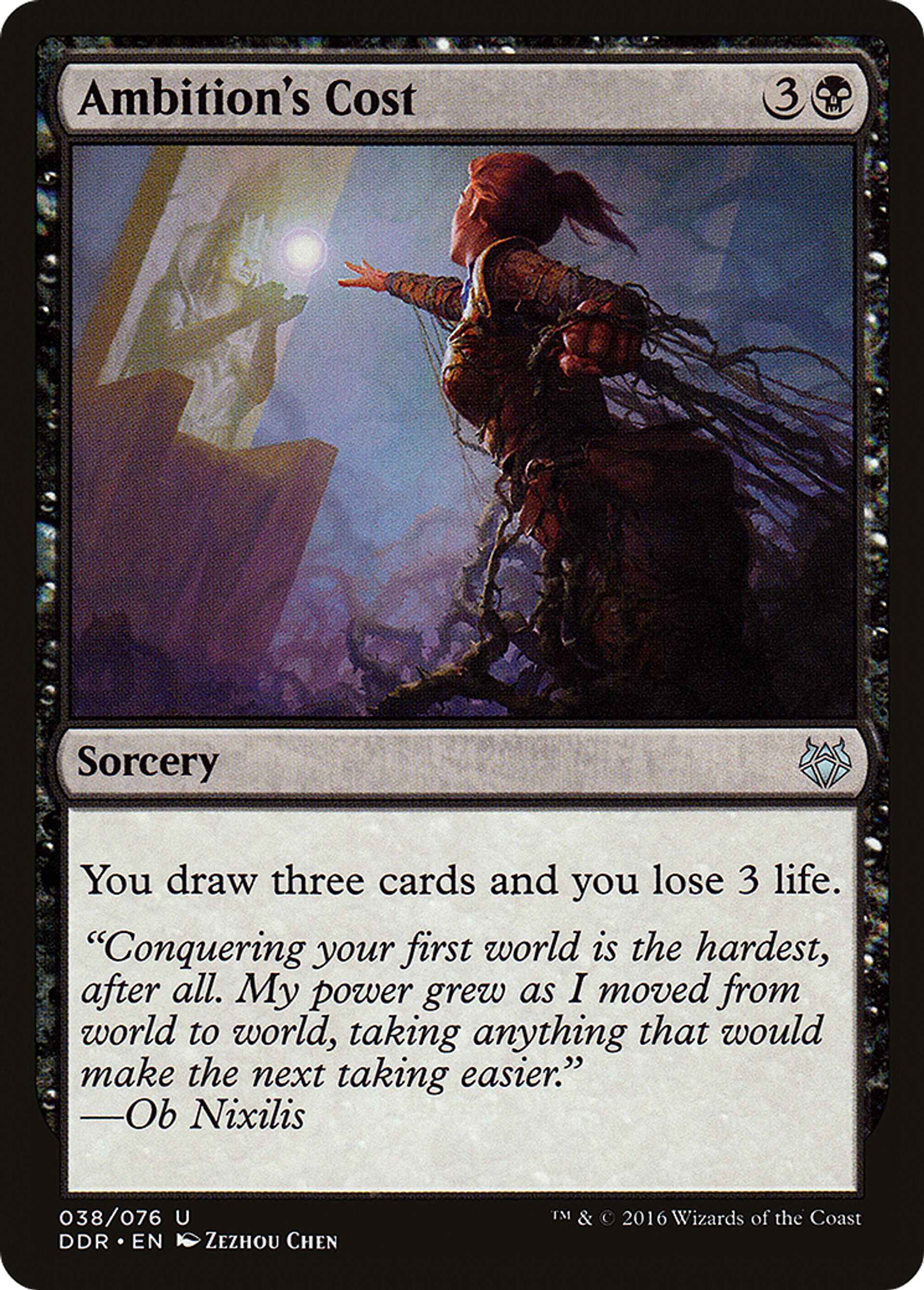 Ambition's Cost — Duel Decks: Nissa vs. Ob Nixilis — Magic: The Gathering