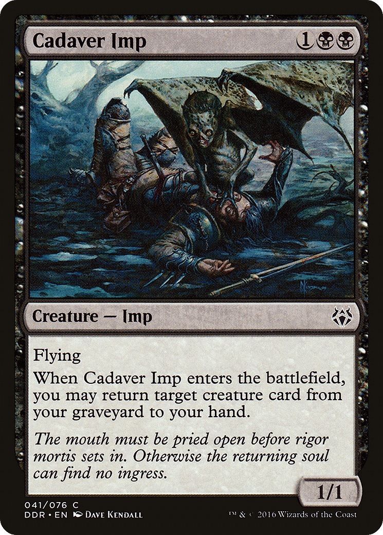 Cadaver Imp — Duel Decks: Nissa vs. Ob Nixilis — Magic: The Gathering