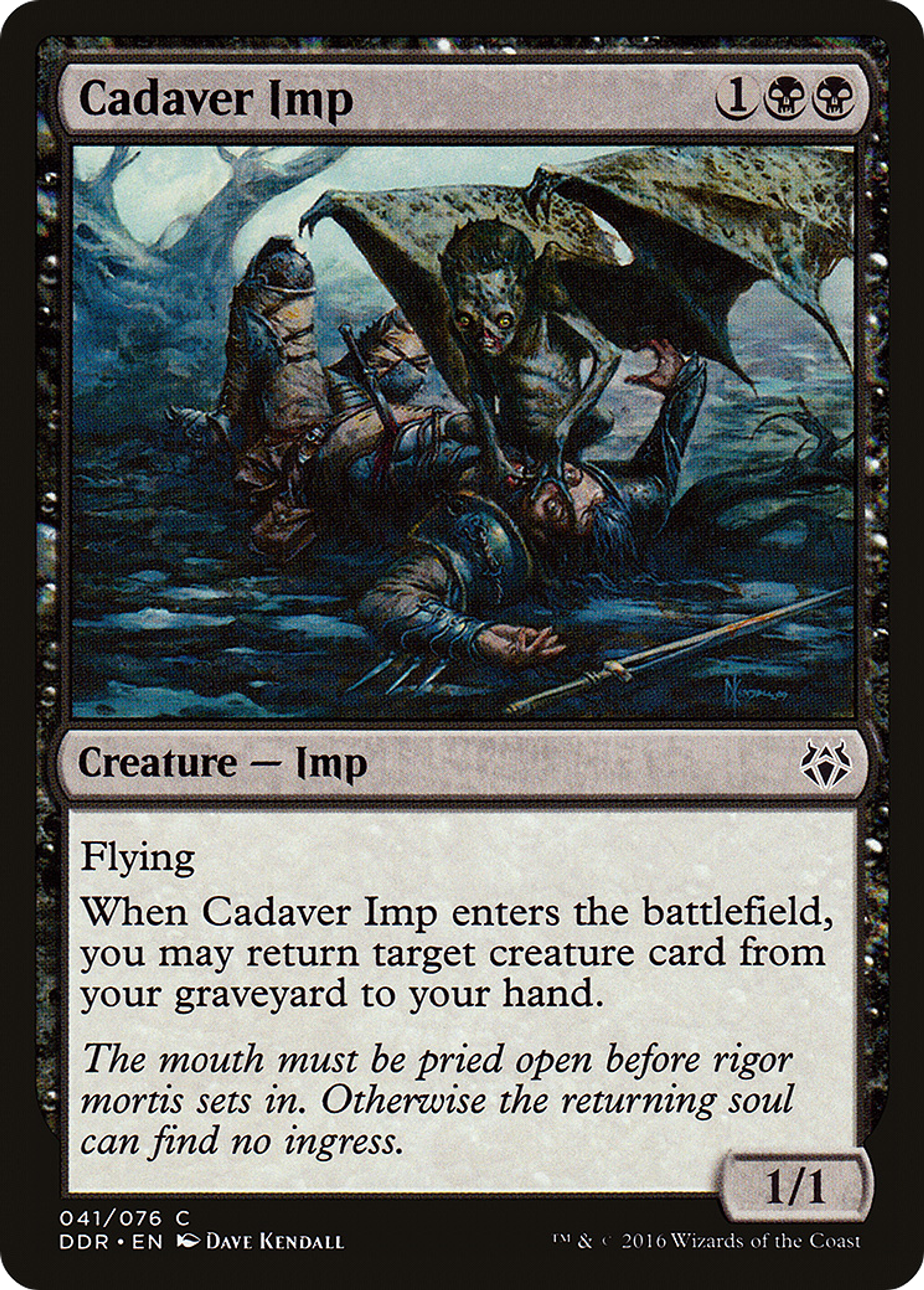 Cadaver Imp — Duel Decks: Nissa vs. Ob Nixilis — Magic: The Gathering