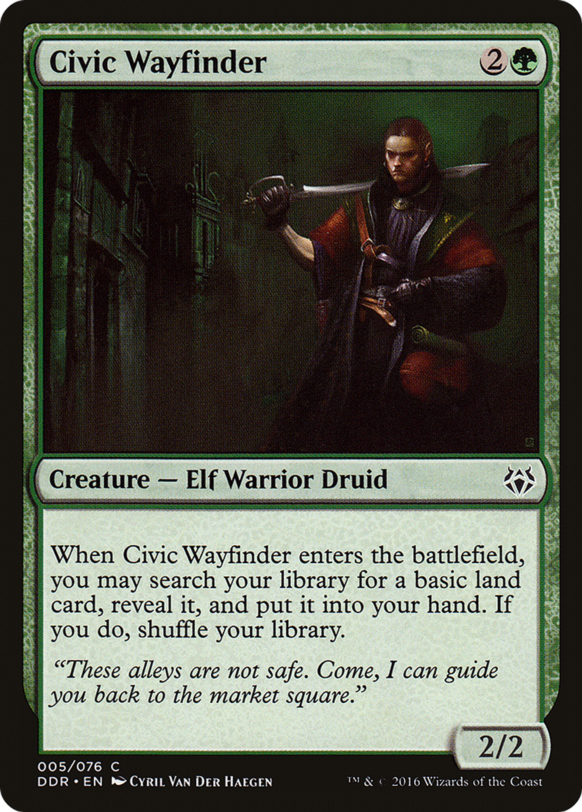 Civic Wayfinder — Duel Decks: Nissa vs. Ob Nixilis — Magic: The Gathering