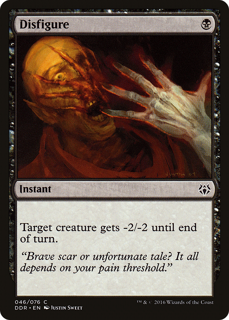 Disfigure — Duel Decks: Nissa vs. Ob Nixilis — Magic: The Gathering
