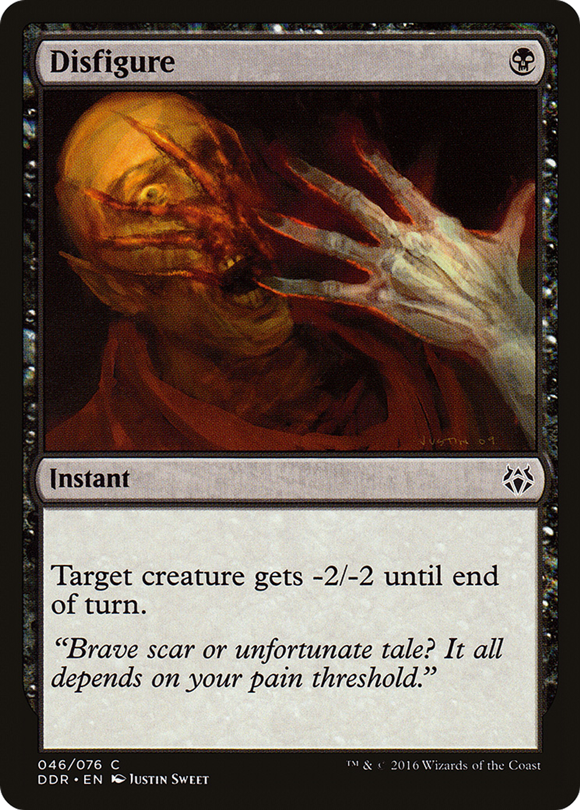 Disfigure — Duel Decks: Nissa vs. Ob Nixilis — Magic: The Gathering