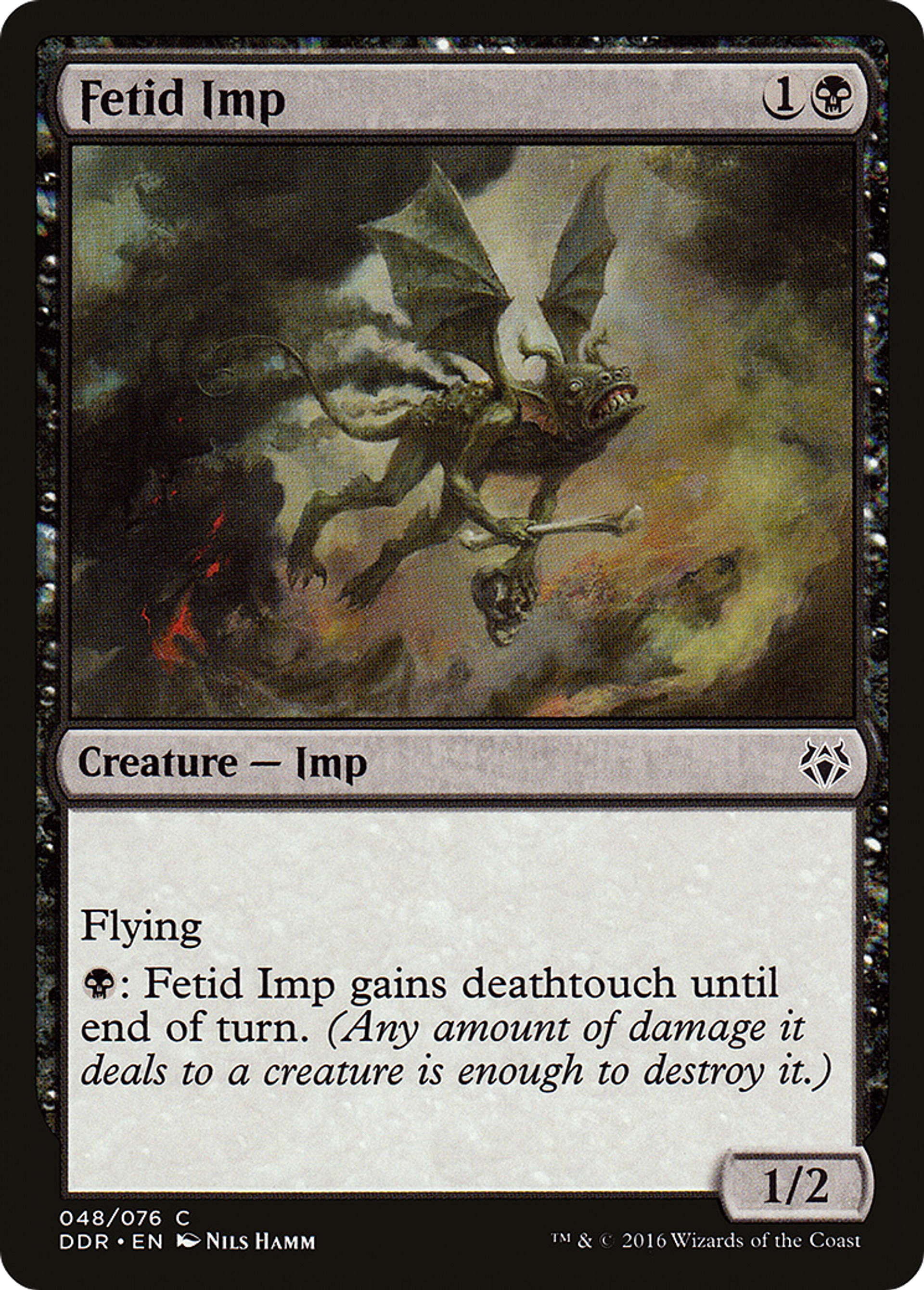 Fetid Imp — Duel Decks: Nissa vs. Ob Nixilis — Magic: The Gathering