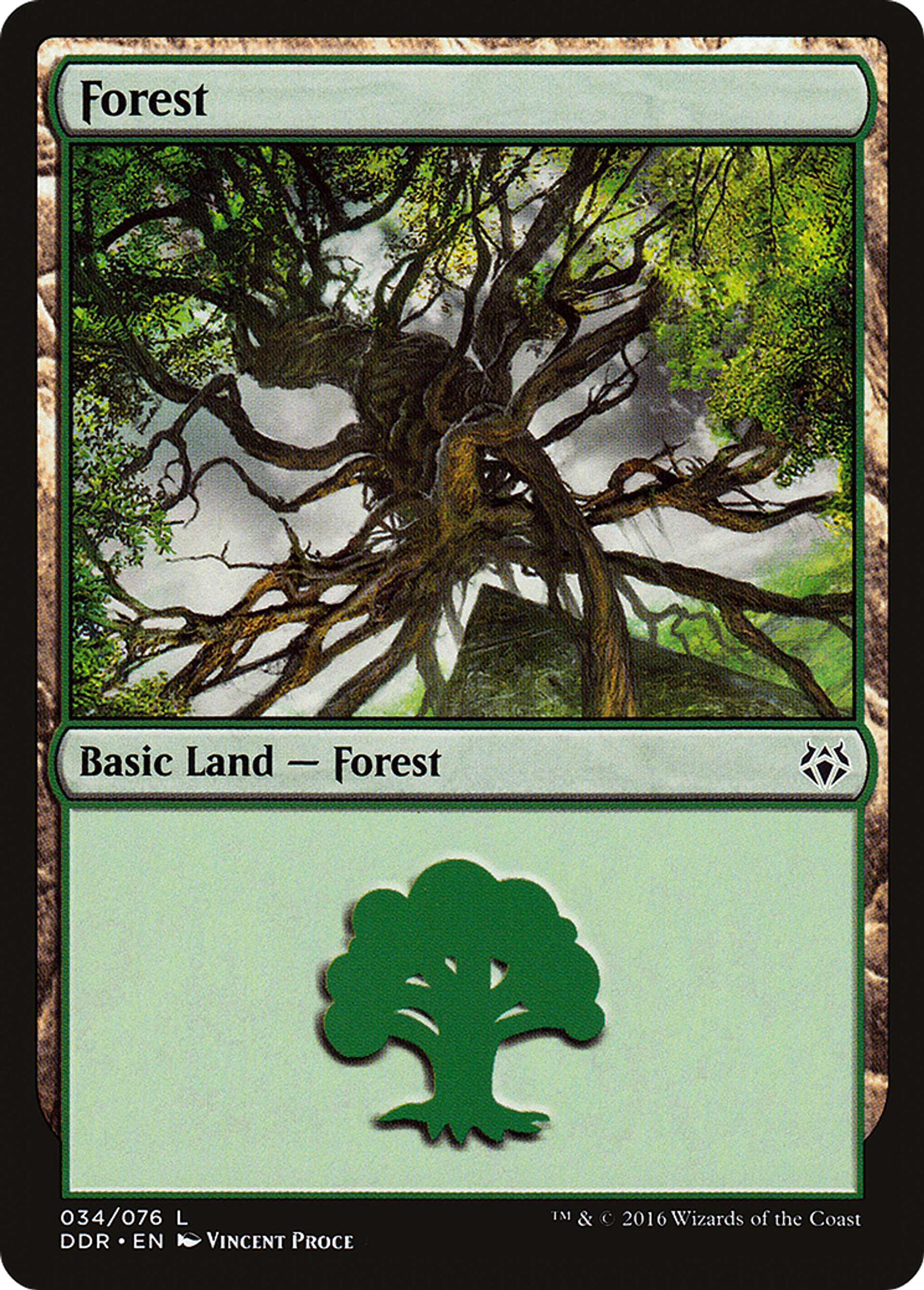 Forest — Duel Decks: Nissa vs. Ob Nixilis — Magic: The Gathering