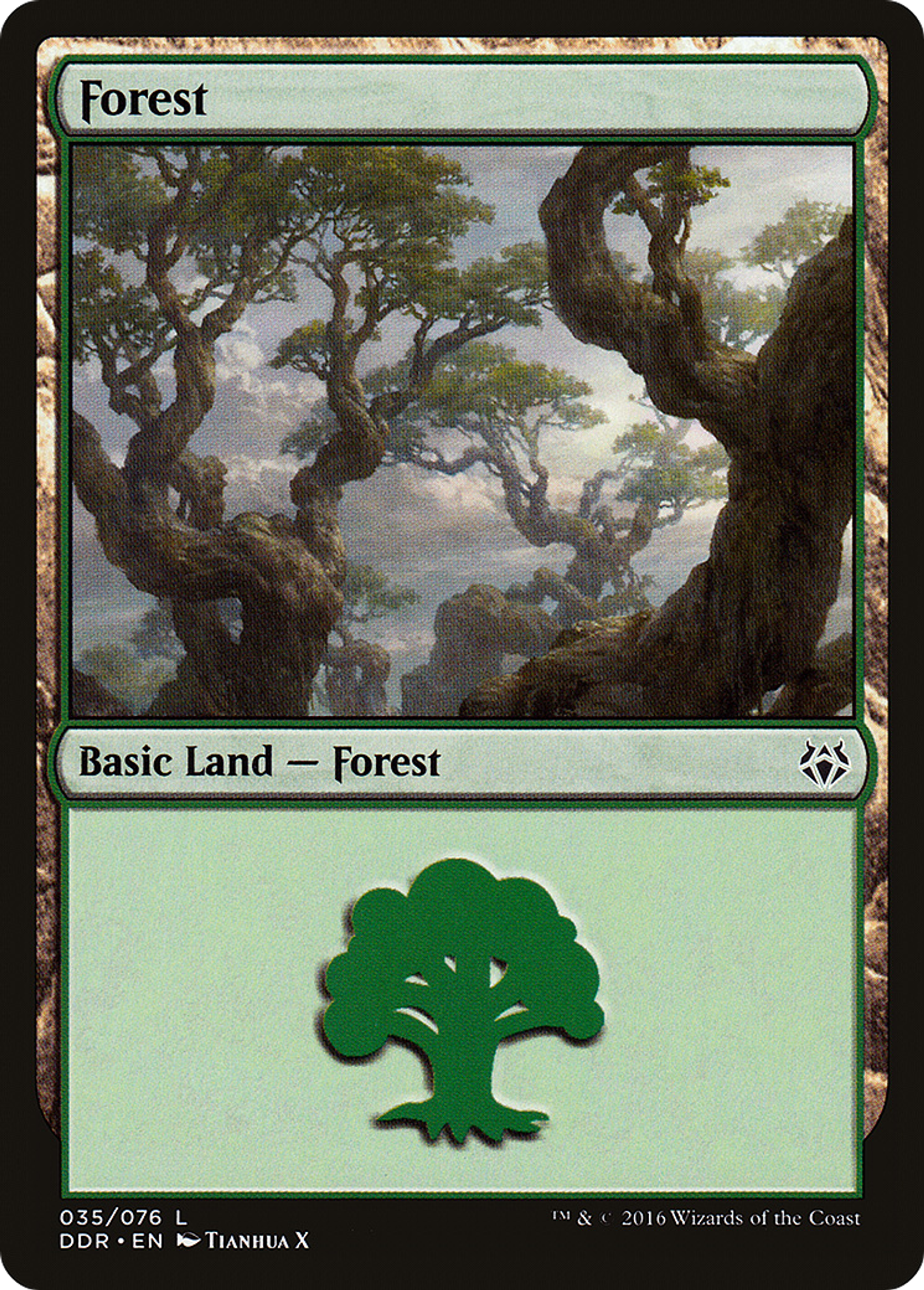 Forest — Duel Decks: Nissa vs. Ob Nixilis — Magic: The Gathering