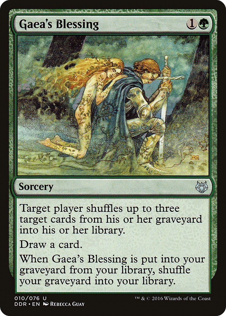 Gaea's Blessing — Duel Decks: Nissa vs. Ob Nixilis — Magic: The Gathering