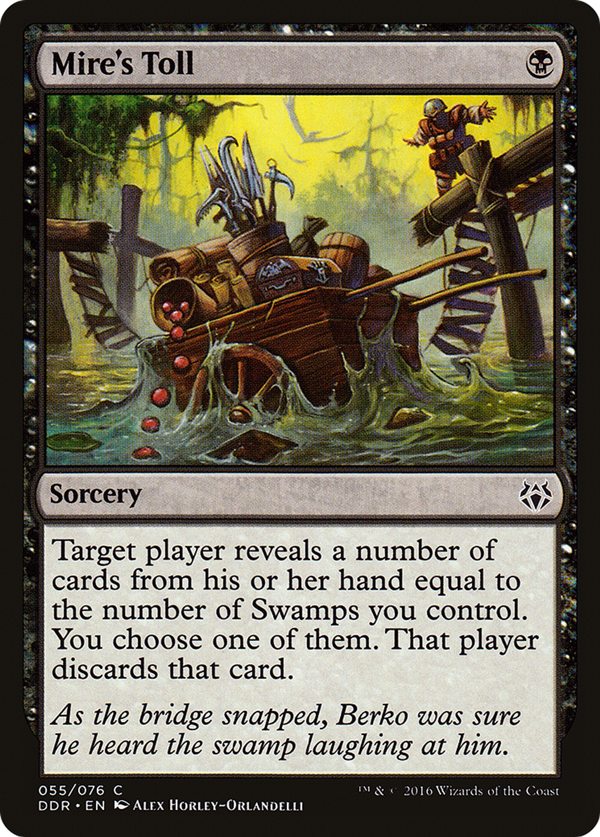 Mire's Toll — Duel Decks: Nissa vs. Ob Nixilis — Magic: The Gathering