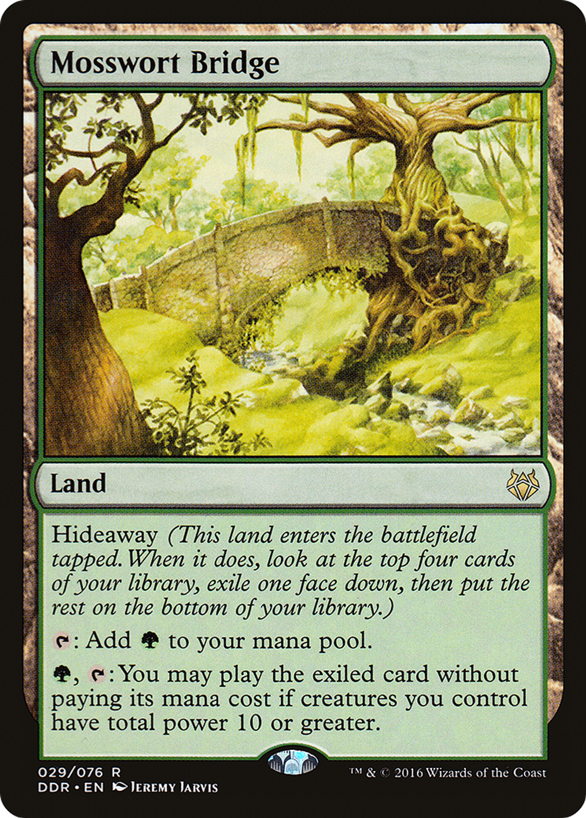 Mosswort Bridge — Duel Decks: Nissa vs. Ob Nixilis — Magic: The Gathering