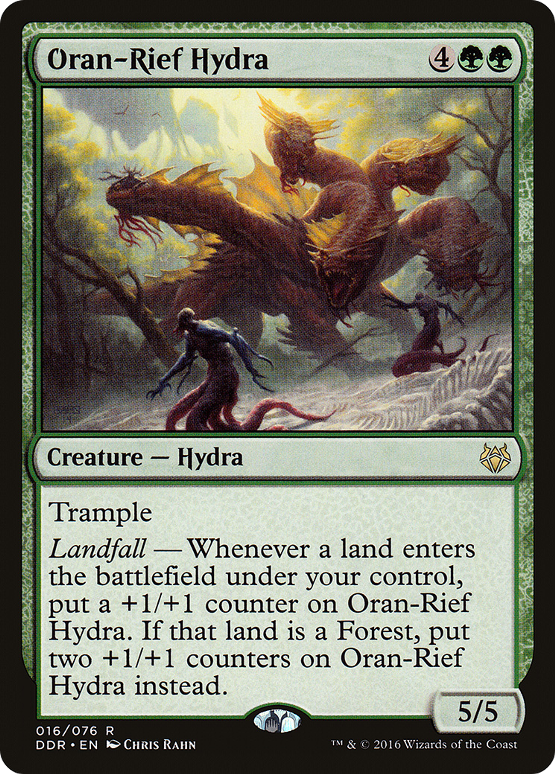 Oran-Rief Hydra — Duel Decks: Nissa vs. Ob Nixilis — Magic: The Gathering