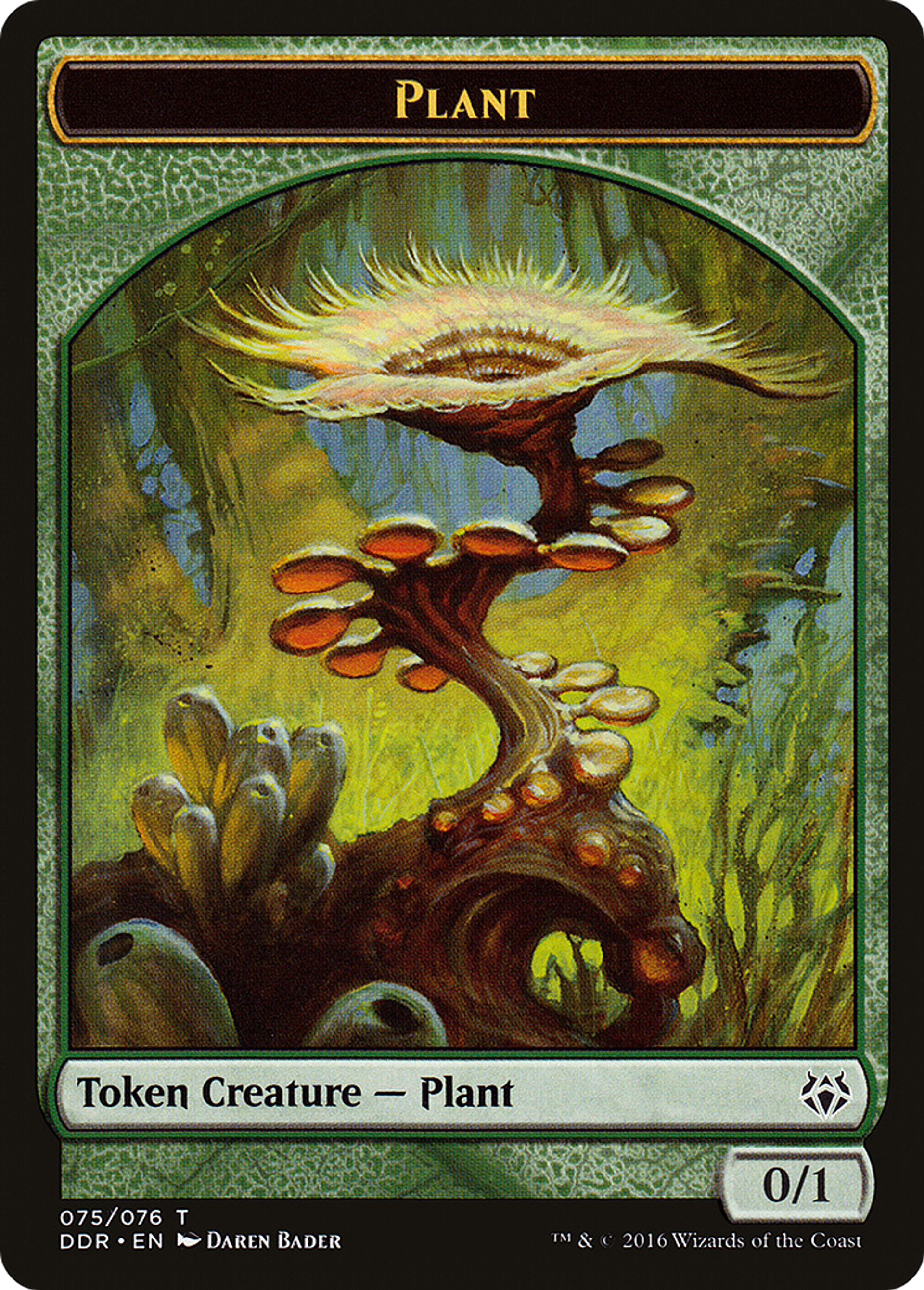 Plant — Duel Decks: Nissa vs. Ob Nixilis — Magic: The Gathering