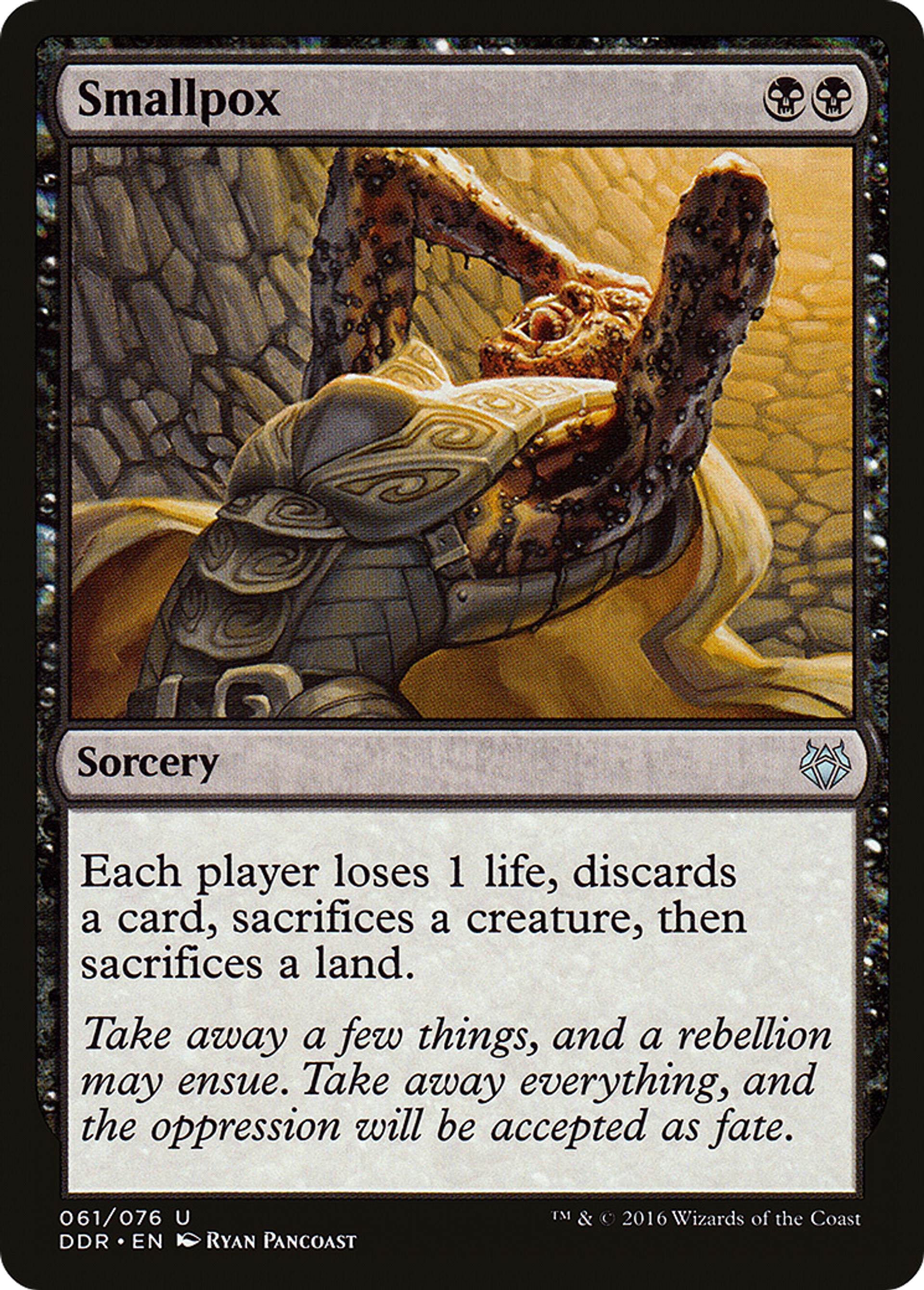 Smallpox — Duel Decks: Nissa vs. Ob Nixilis — Magic: The Gathering