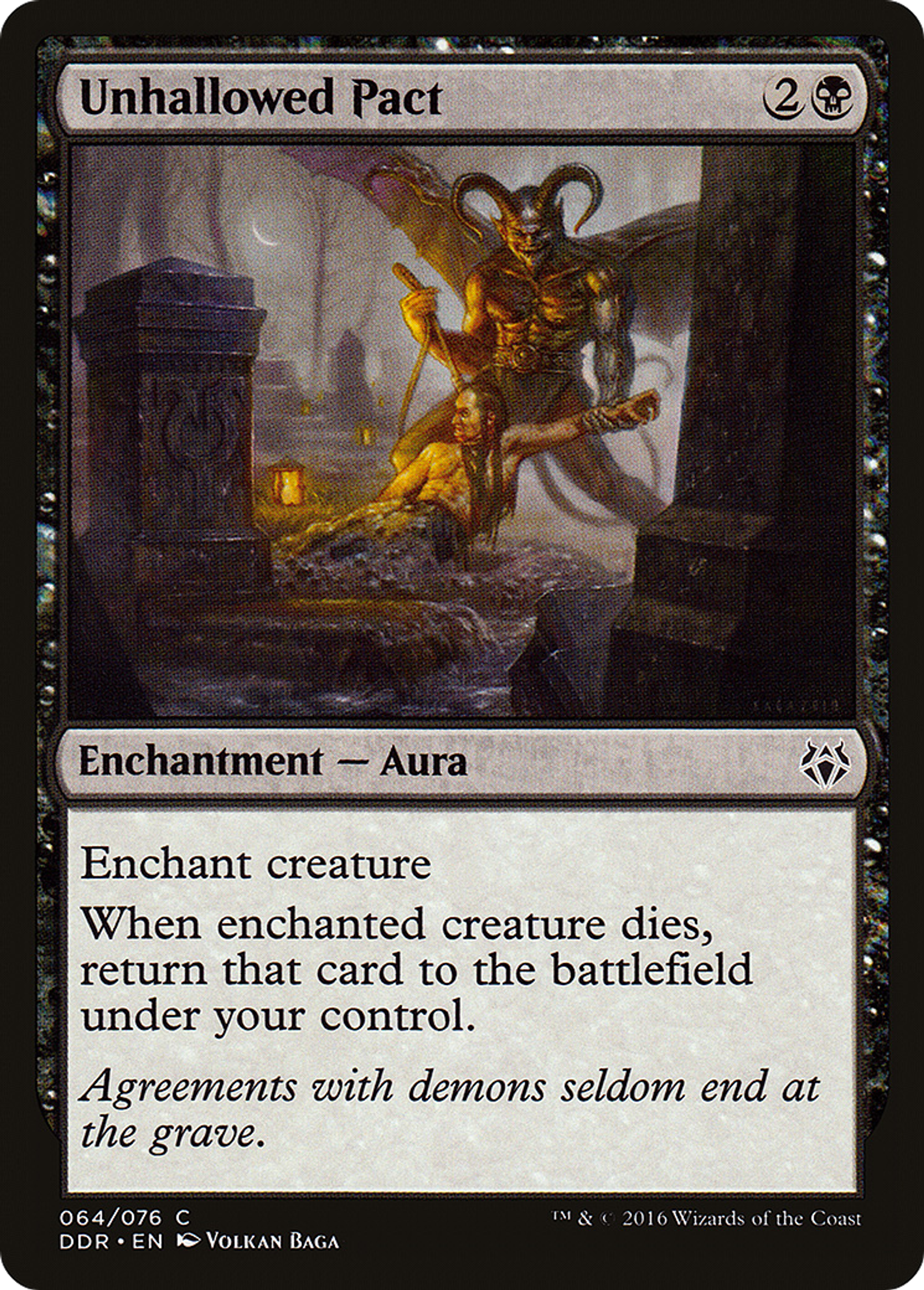 Unhallowed Pact — Duel Decks: Nissa vs. Ob Nixilis — Magic: The Gathering