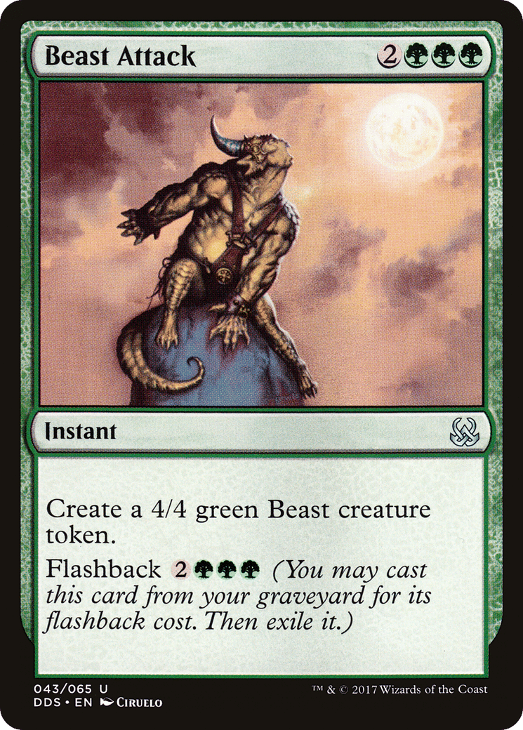 Beast Attack — Duel Decks: Mind vs. Might — Magic: The Gathering