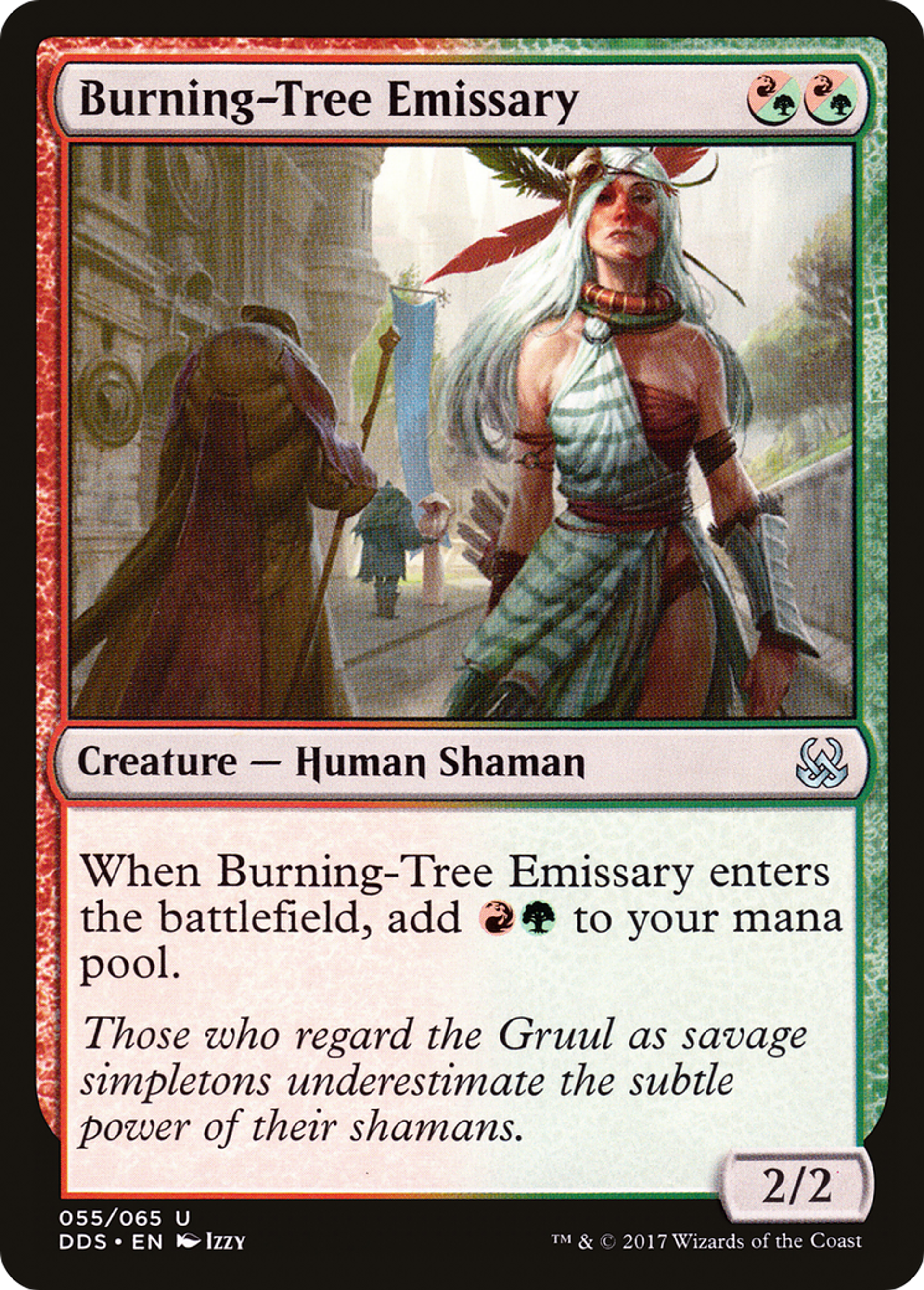 Burning-Tree Emissary — Duel Decks: Mind vs. Might — Magic: The Gathering