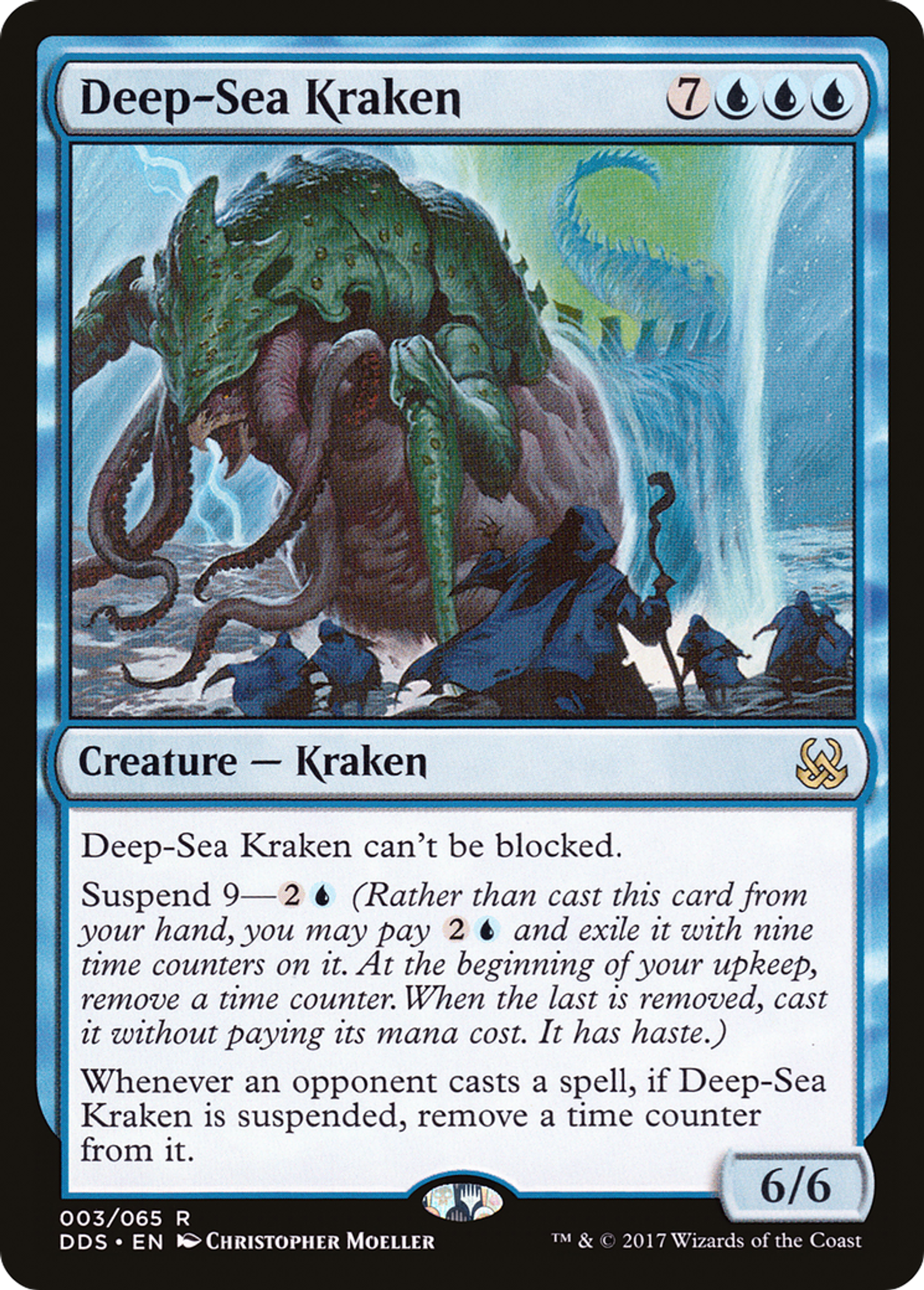 Deep-Sea Kraken — Duel Decks: Mind vs. Might — Magic: The Gathering
