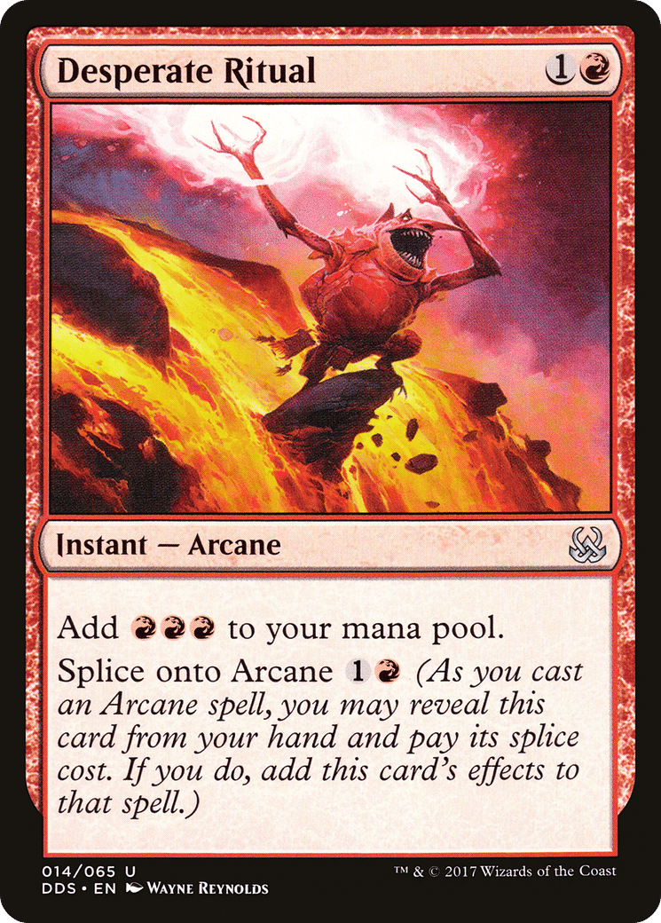 Desperate Ritual — Duel Decks: Mind vs. Might — Magic: The Gathering